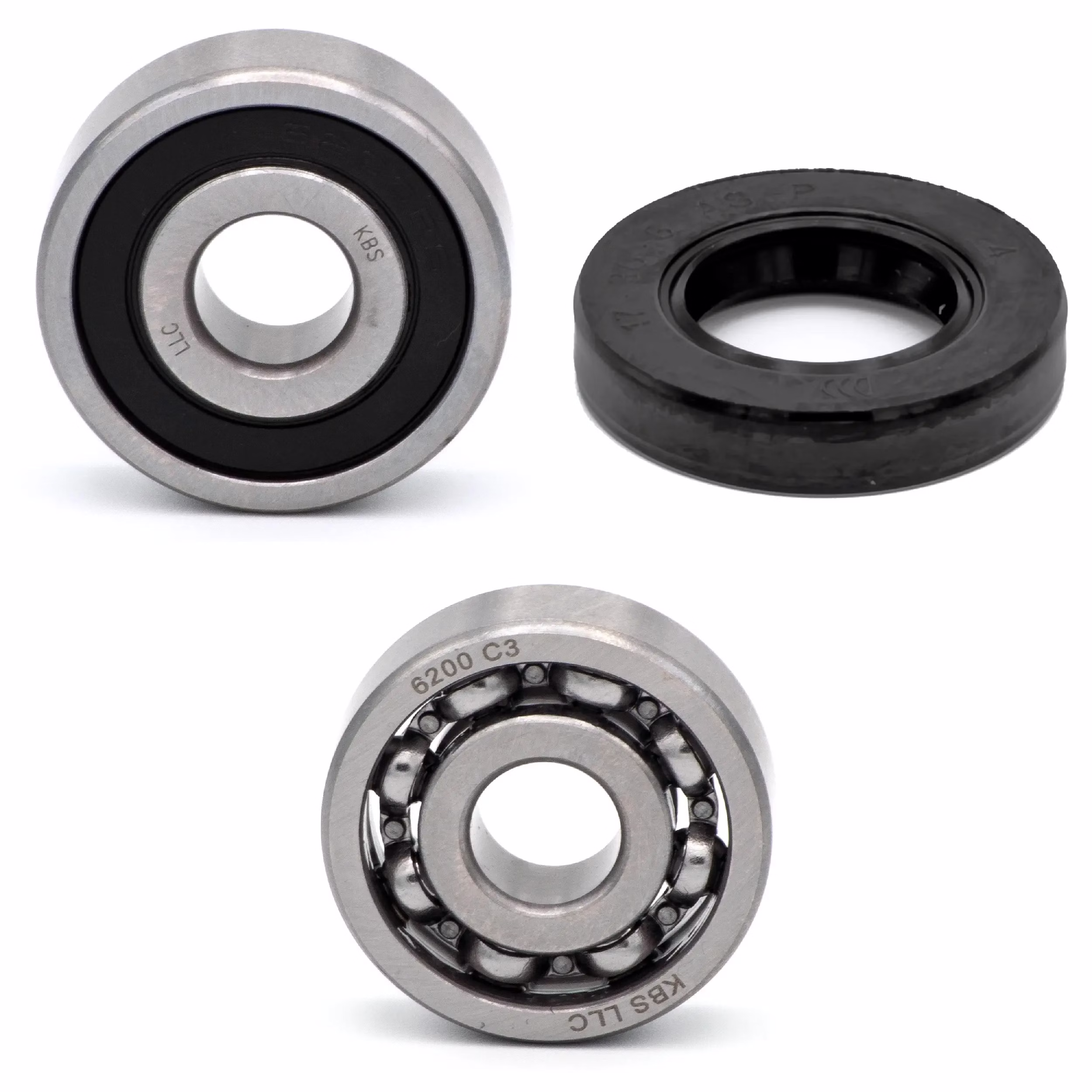 Front wheel bearing for Yamaha PW80 PW80W TT-R110E PPS02401 Sealed wheel bearings for the front axle as spare part set in OEM quality for your vehicle