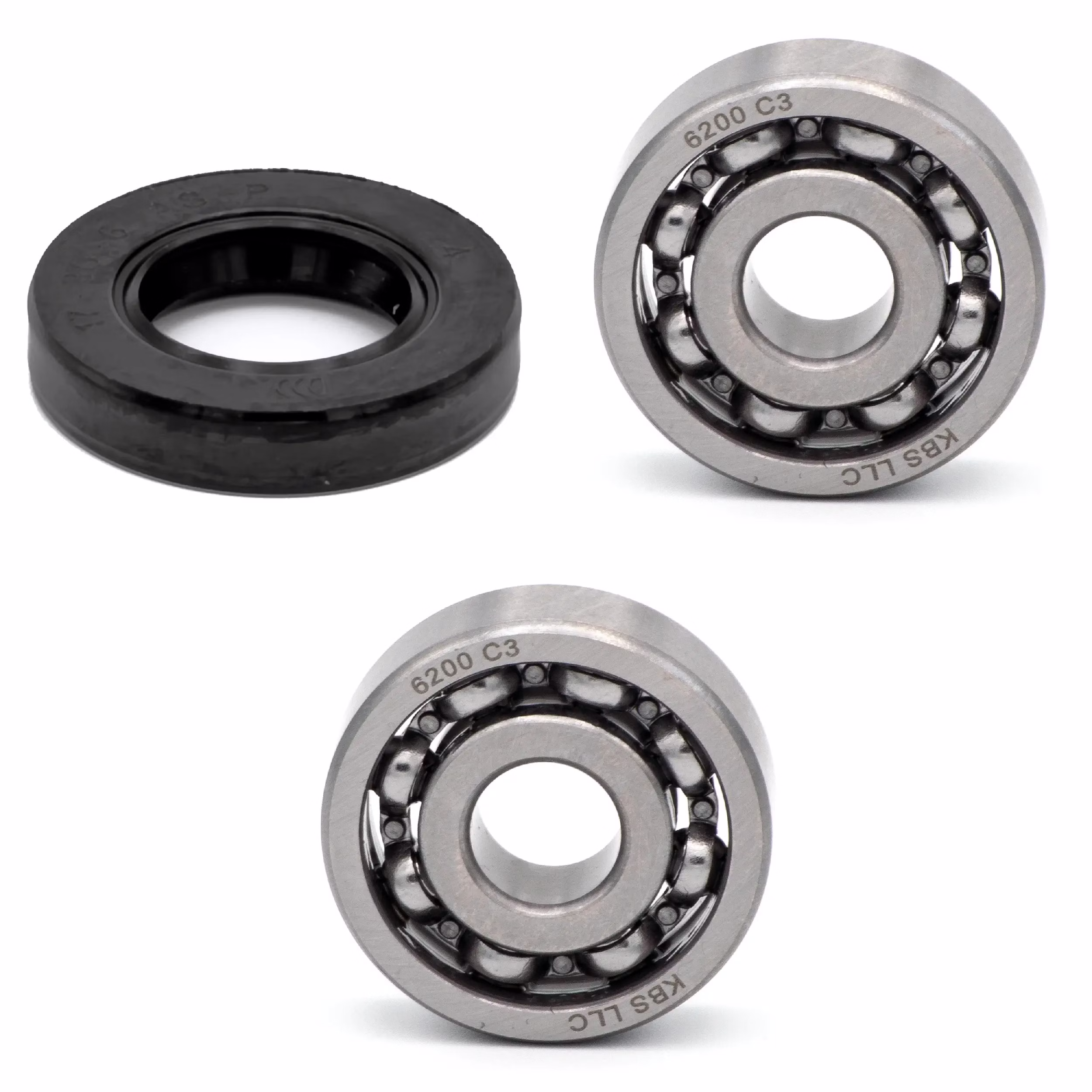 Radlager vorne kompatibel mit Yamaha PW80 YSR50 YSR50T YSR80 PPS02414 abgedichtete Radlager für die Vorderachse als Ersatzteil Set in Erstausrüsterqualität für dein Fahrzeug