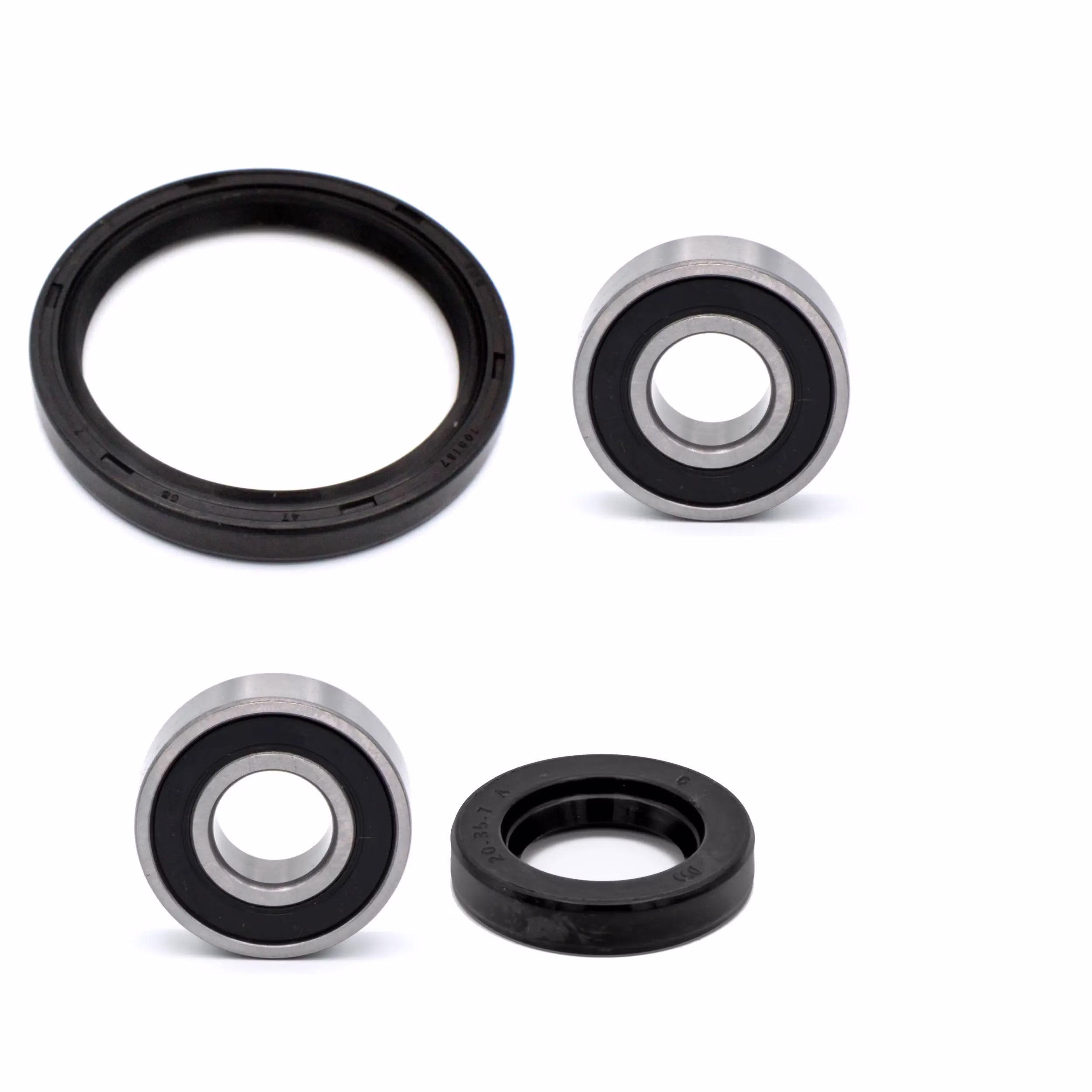 Radlager vorne kompatibel mit Yamaha TW200E PPS02416 abgedichtete Radlager für die Vorderachse als Ersatzteil Set in Erstausrüsterqualität für dein Fahrzeug