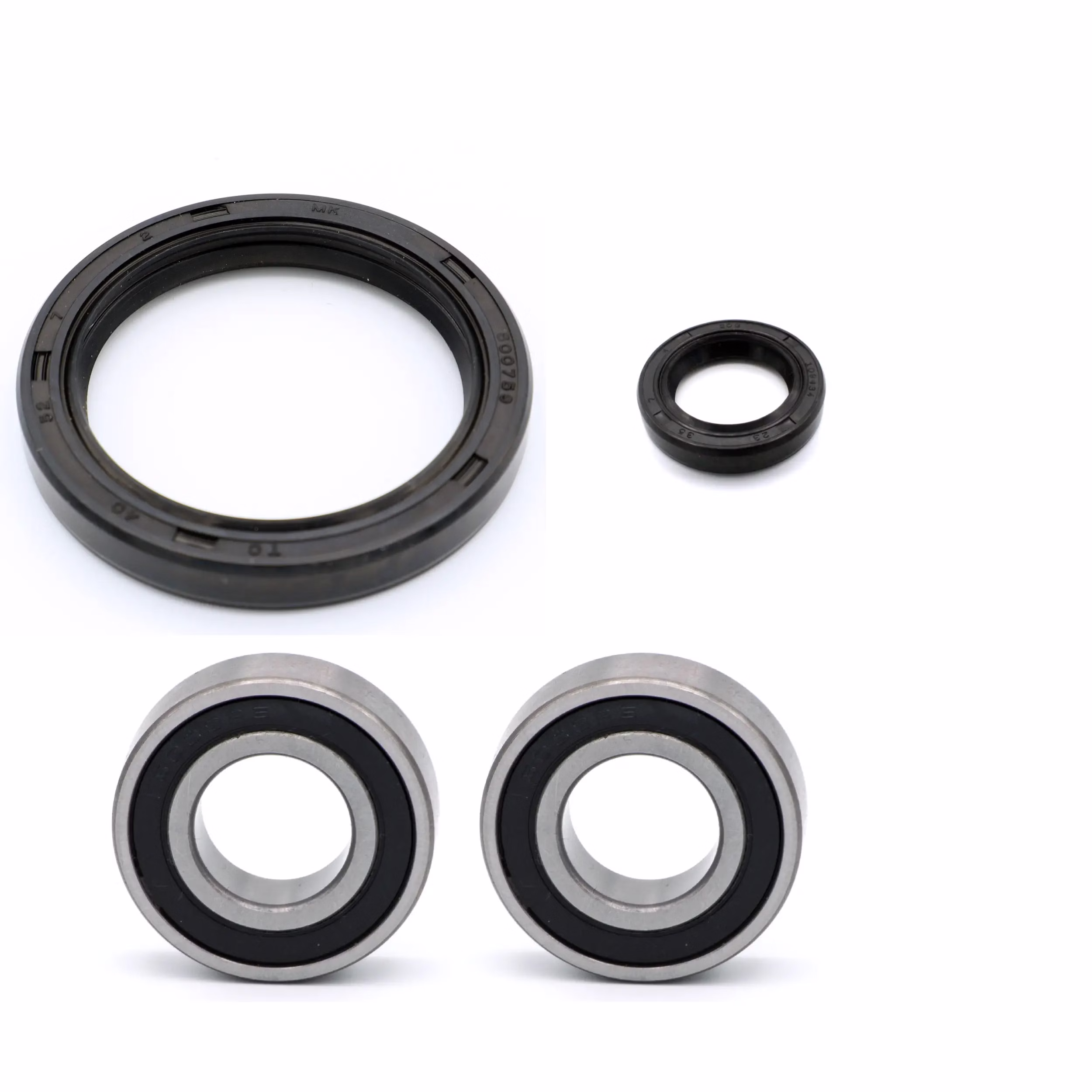 Front wheel bearing for Yamaha YF80M YFA1 YFA1-BREEZE YFA1-YFA1P-BREEZE YFA1-YFA1R-BREEZE PPS02417 Sealed wheel bearings for the front axle as spare part set in OEM quality for your vehicle