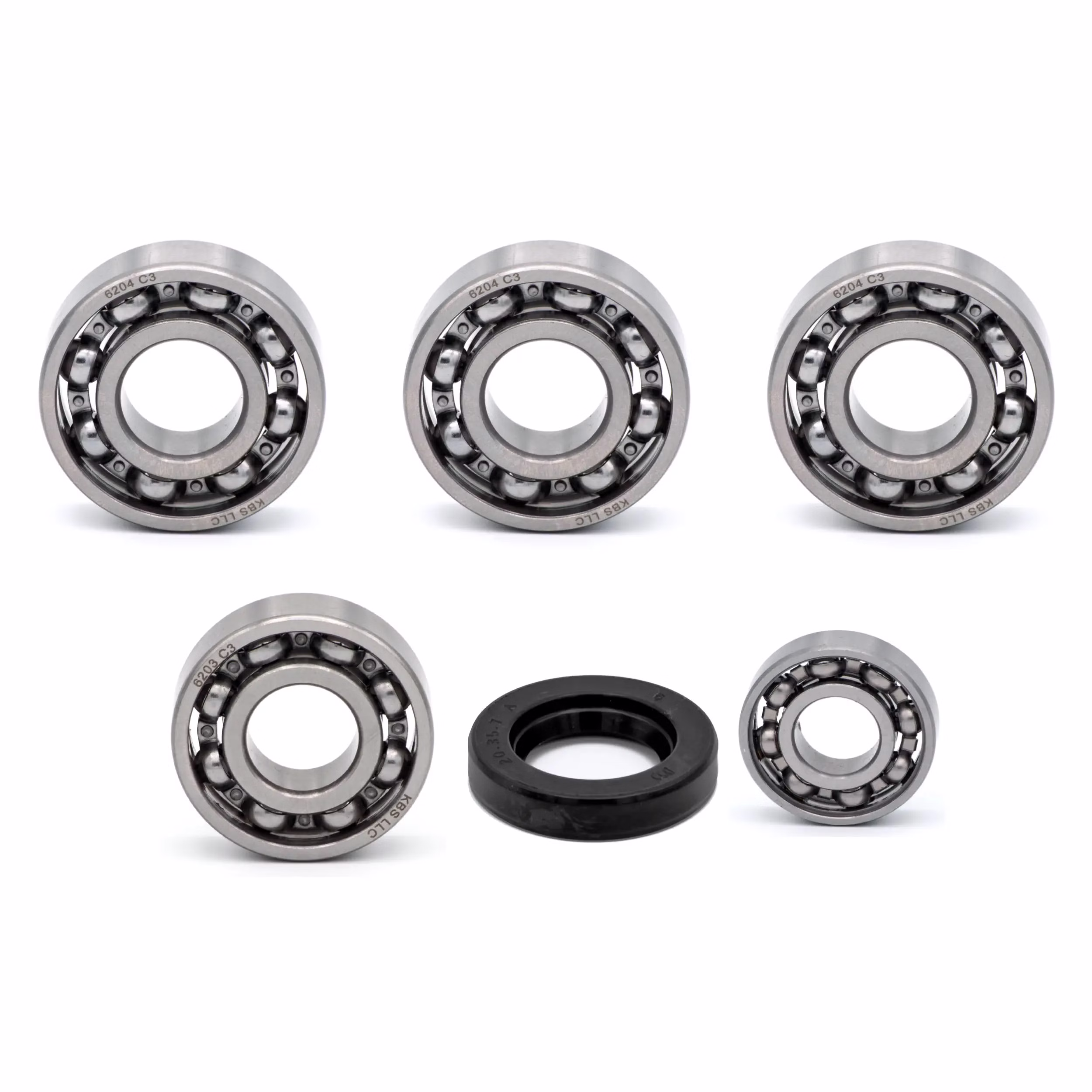 Gearbox bearing for Yamaha TTR50E TTR50EW TTR50EX TTR50EY PPS02555 the ball bearings and oil seals in OEM quality are suitable for the maintenance of your vehicle