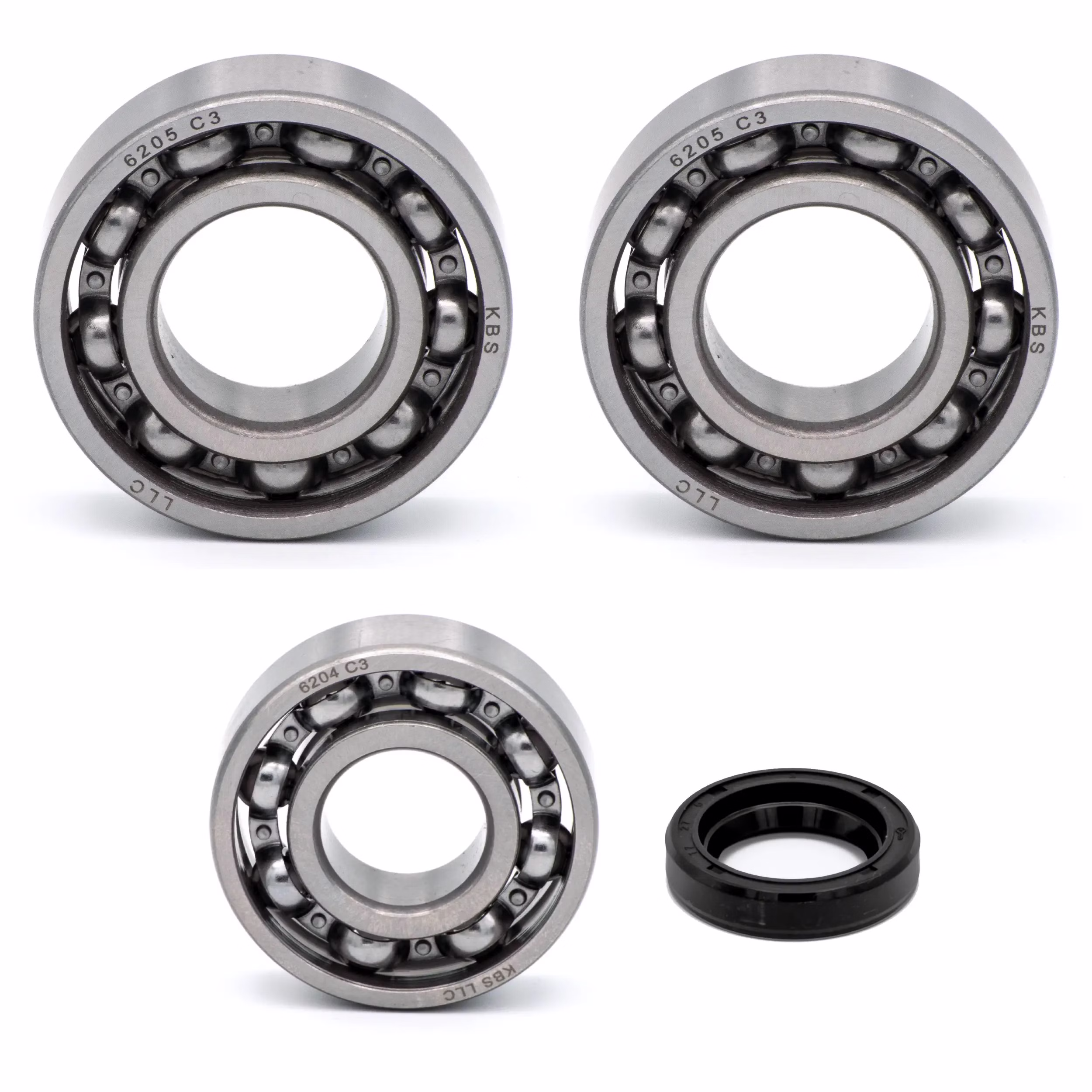 Cojinete del cigüeñal para el Cojinete del cigüeñal para Suzuki K125L K125Z. PPS02609 Los rodamientos de bolas y los retenes de aceite en calidad de equipo original son adecuados para el mantenimiento de su vehículo.