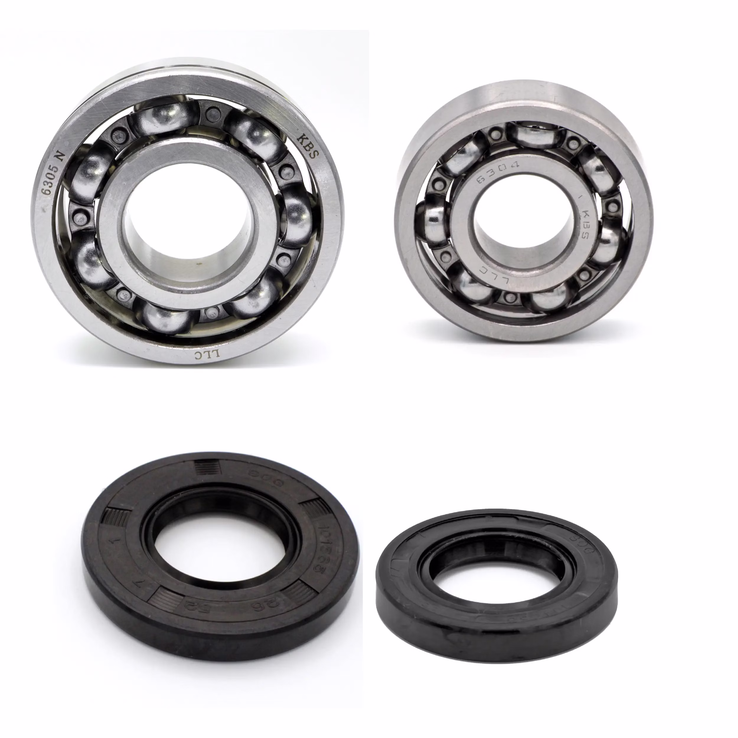 Crankshaft bearing for Crankshaft bearing for Suzuki TS TS-ER PPS02689 the ball bearings and oil seals in OEM quality are suitable for the maintenance of your vehicle