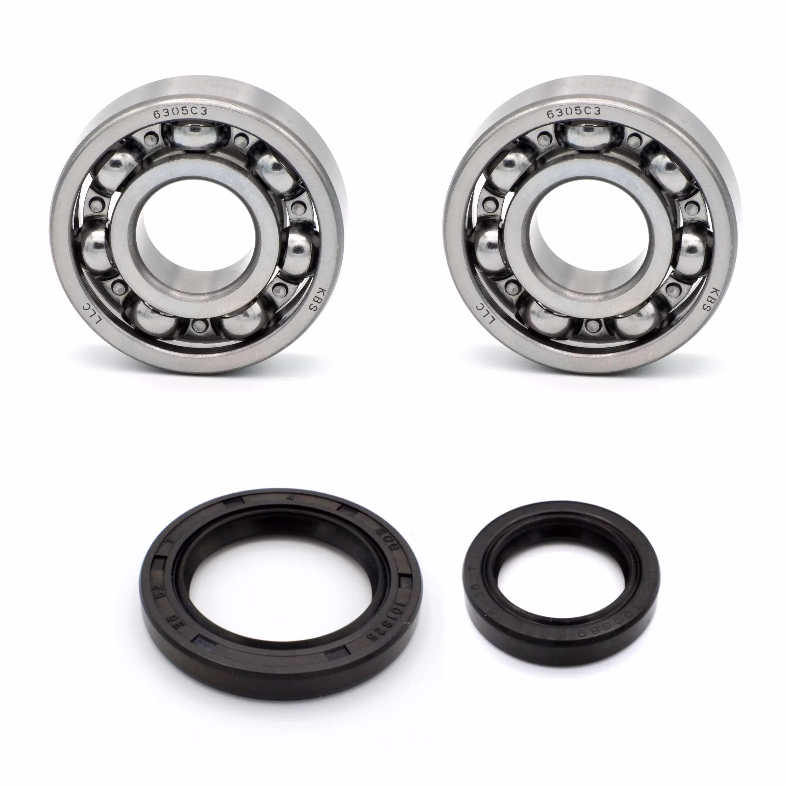 Crankshaft bearing for Crankshaft bearing for Suzuki TS-R PPS02897 the ball bearings and oil seals in OEM quality are suitable for the maintenance of your vehicle