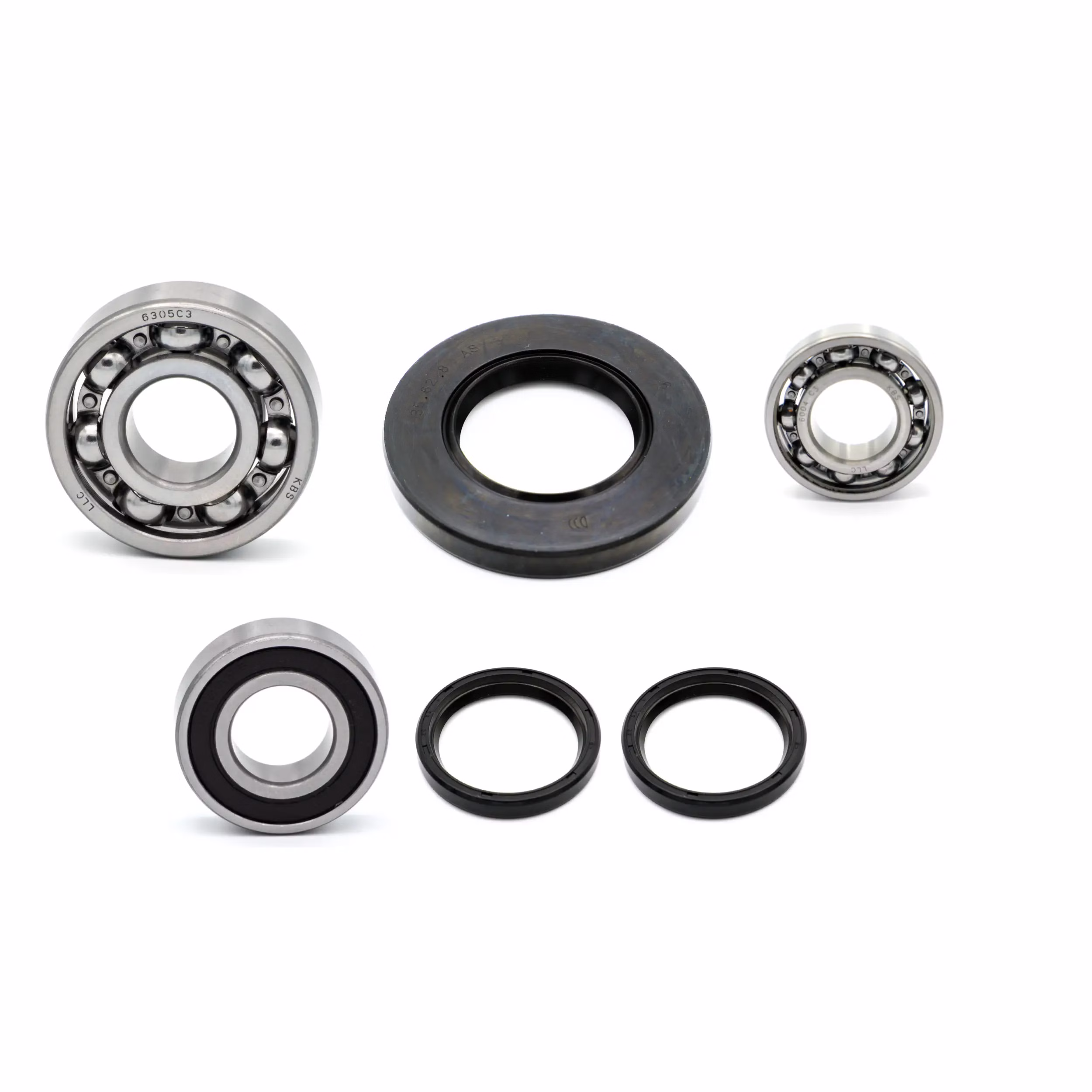 Radlager hinten kompatibel mit Suzuki GSX GSX-R PPS02905 abgedichtete Radlager für das Hinterrad als Ersatzteil Set in Erstausrüsterqualität für dein Fahrzeug