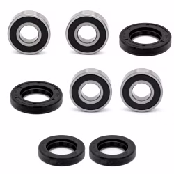 Front wheel bearing for Suzuki QUADSPORT PPS02914 Sealed wheel bearings for the front axle as spare part set in OEM quality for your vehicle