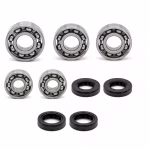 Engine case bearings and seals for Rieju BYE BIKE 25 KM H EURO4 HOLLAND BLACK PPS03021 the ball bearings and oil seals in OEM quality are suitable for the maintenance of your vehicle