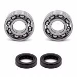 Crankshaft bearing for Crankshaft bearing for Rieju BYE BIKE 25 KM H EURO4 HOLLAND BLACK BYE BIKE BLACK 50 PPS03023 the ball bearings and oil seals in OEM quality are suitable for the maintenance of your vehicle