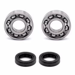 Crankshaft bearing for Crankshaft bearing for Rieju BYE BIKE 25 KM H EURO4 HOLLAND BLACK BYE BIKE BLACK 50 PPS03023 the ball bearings and oil seals in OEM quality are suitable for the maintenance of your vehicle