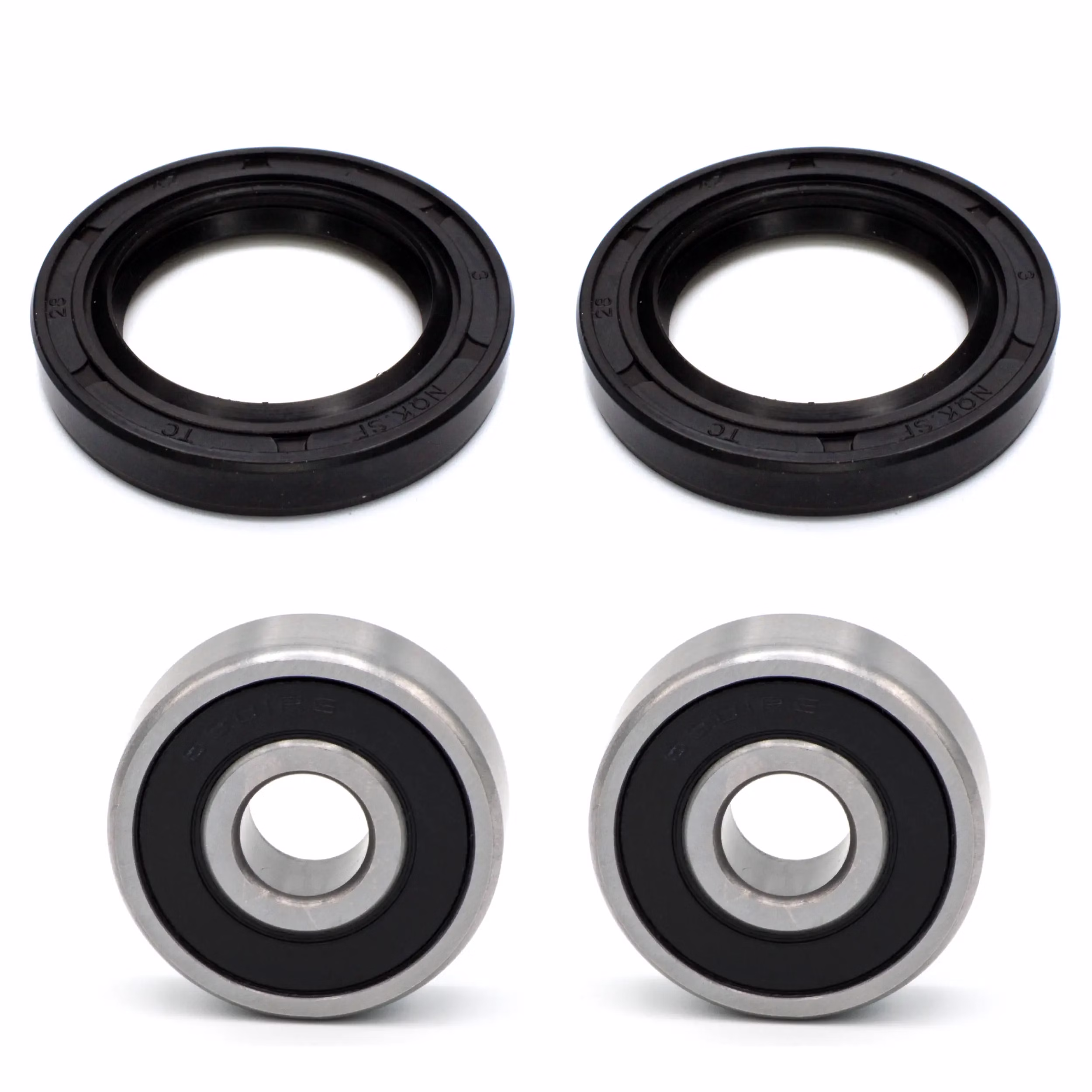 Radlager vorne kompatibel mit Yamaha MWS125-A MWS125-C MWS150-A PPS03066 abgedichtete Radlager für die Vorderachse als Ersatzteil Set in Erstausrüsterqualität für dein Fahrzeug