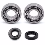 Crankshaft bearing for Crankshaft bearings for Piaggio CIAO SI-MIX PPS03298 the ball bearings and oil seals in OEM quality are suitable for the maintenance of your vehicle