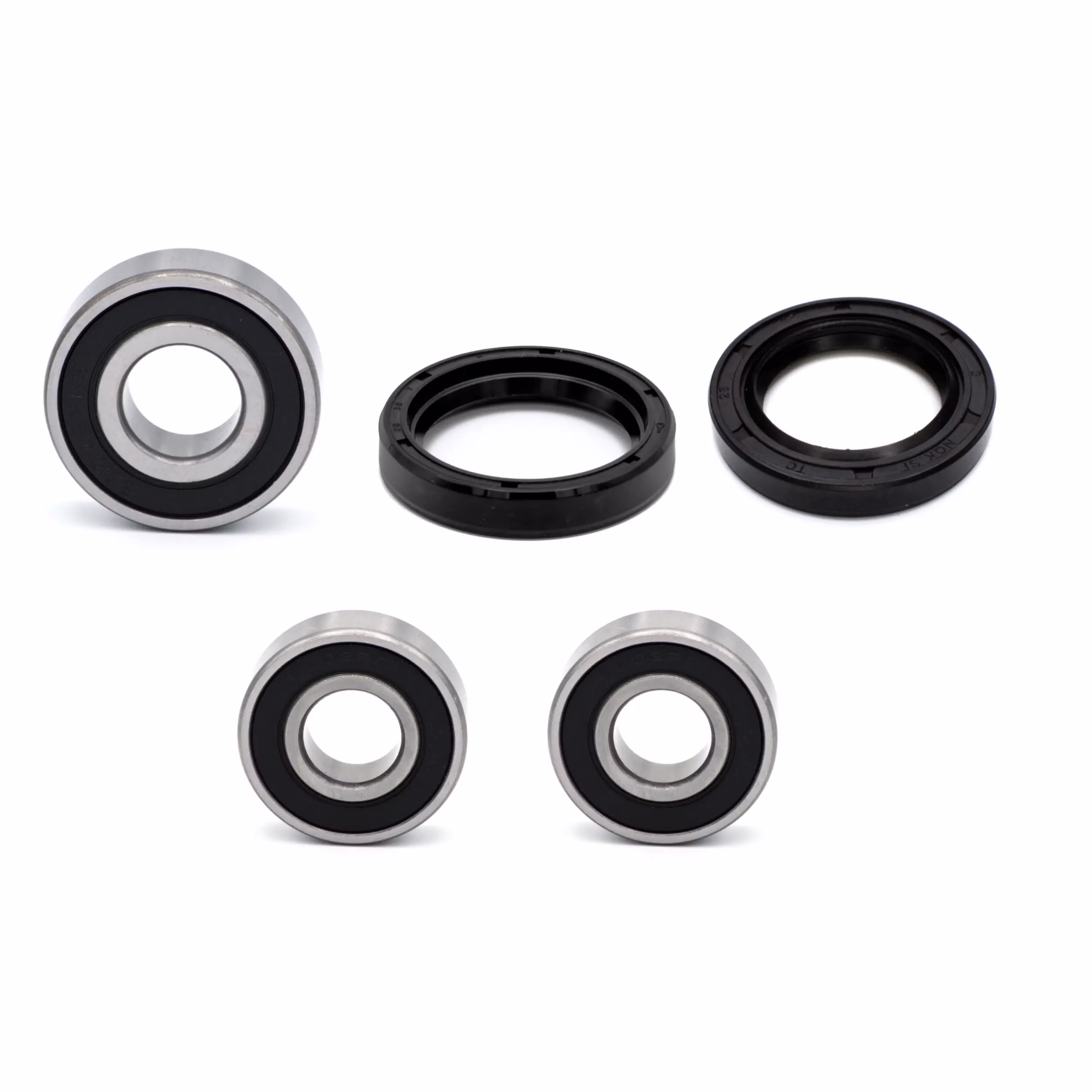 Radlager hinten kompatibel mit Hyosung GD 250N GD250 R GT 125 P GT 125 RC GT 650 P GT 650 R PPS03340 abgedichtete Radlager für das Hinterrad als Ersatzteil Set in Erstausrüsterqualität für dein Fahrzeug