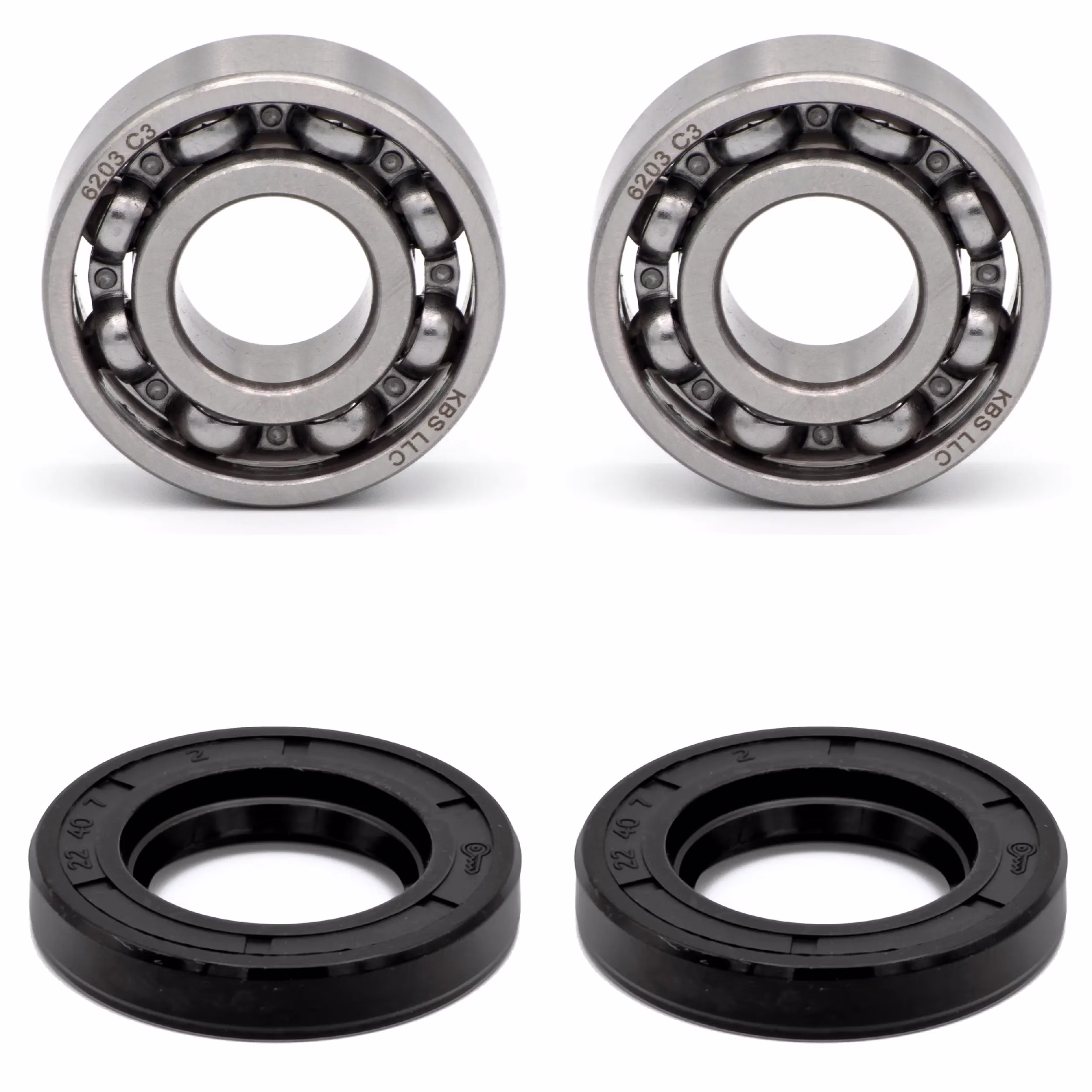 Wheel bearing front for Suzuki SV PPS03395 Sealed wheel bearings for the front axle as spare part set in OEM quality for your vehicle