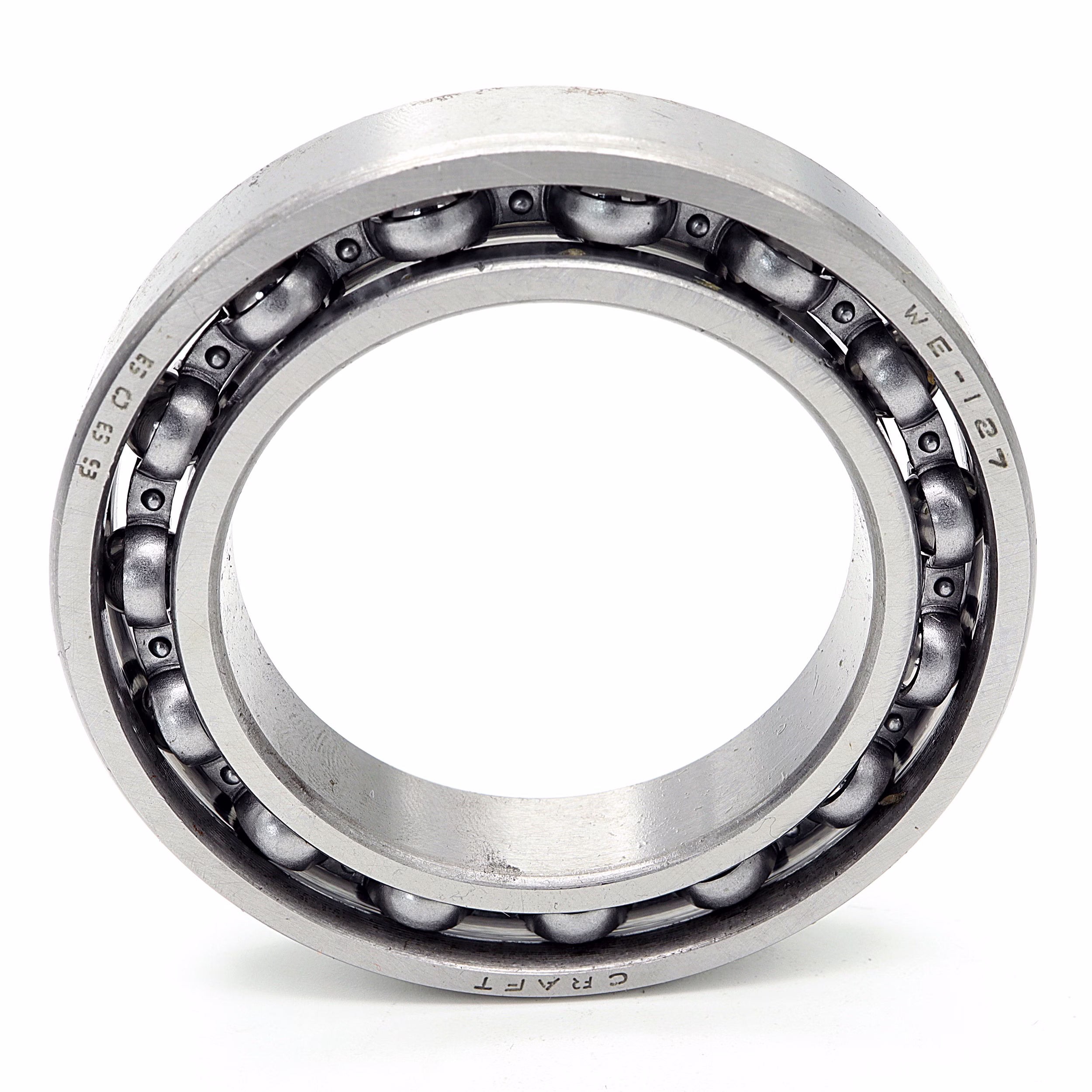 Rodamiento rígido de bolas 6909 c3 45x68x12mm DIN 625 ISO 15 PP010068 cojinete de bolas rodamiento radial extractor de la máquina de grasa rodamiento de bolas de ranura profunda eje de sellado arandela de la cubierta de caucho jaula de acero apretado suelto din 625 mesa rodamiento de rodillos lisos juego c3 c4 rodamiento de