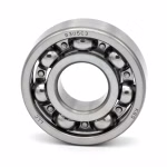 Rodamiento rígido de bolas 6305 c3 25x62x17mm DIN 625 ISO 15 PP011021 cojinete de bolas rodamiento radial extractor de la máquina de grasa rodamiento de bolas de ranura profunda eje de sellado arandela de la cubierta de caucho jaula de acero apretado suelto din 625 mesa rodamiento de rodillos lisos juego c3 c4 rodamiento de