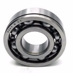 Deep groove ball bearing 6204 N C3 20x47x14mm DIN 625 ISO 15 PP010074 ball bearing radial bearing puller machine grease bearing deep groove ball bearing ball shaft sealing ring cover washer rubber steel cage housing tight loose din 625 table rolling bearing plain bearing clearance c3 c4 needle bearing needle roller and cage