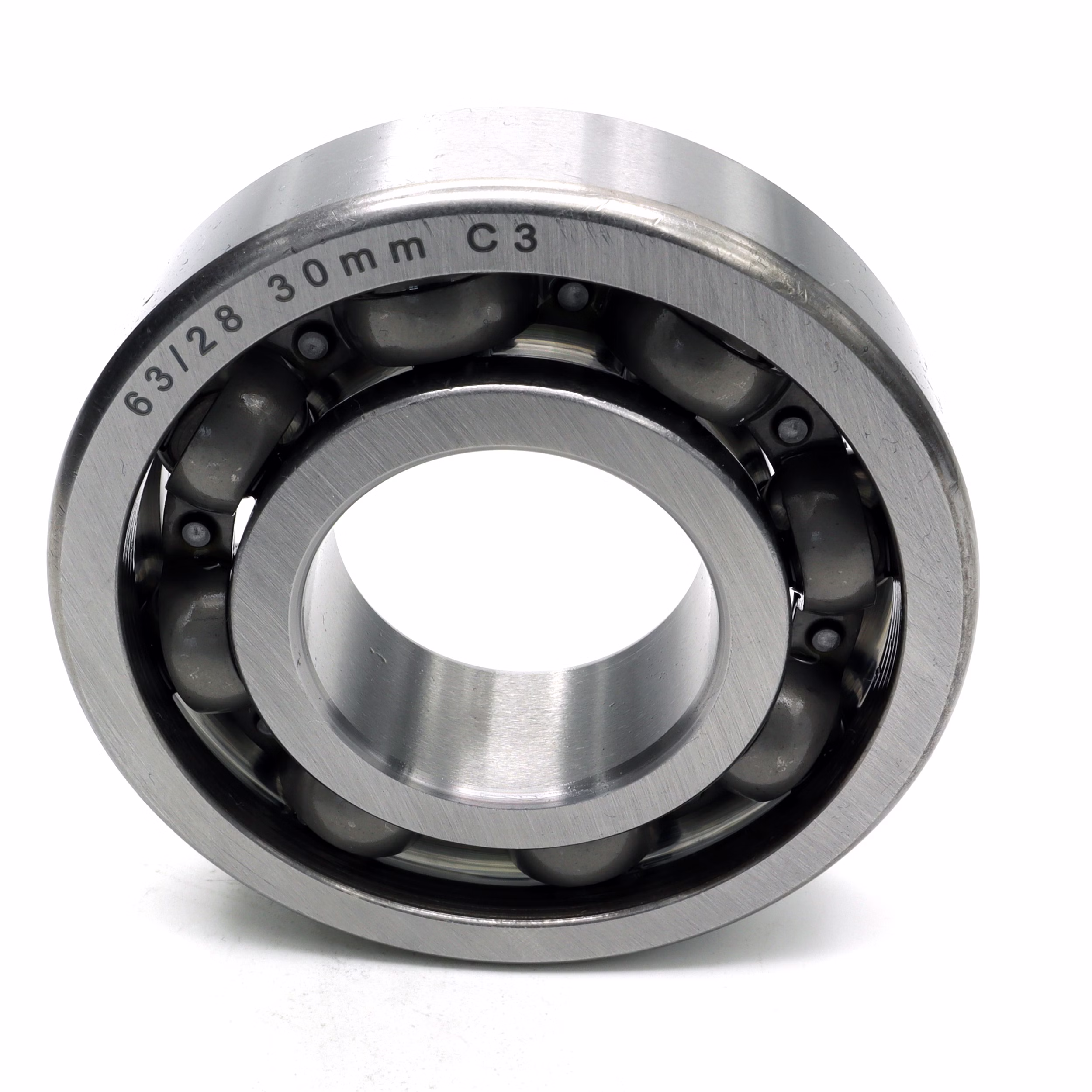 Cuscinetti a sfere a gola profonda 63/28 30 mm c3 30x68x18mm DIN 625 ISO 15 PP010076 cuscinetto a sfere cuscinetto radiale macchina estrattore cuscinetto a grasso cuscinetto a sfere albero a sfere anello di tenuta rondella di copertura gabbia in gomma acciaio alloggiamento stretto sciolto din 625 tabella cuscinetto volvente cuscinetto a st
