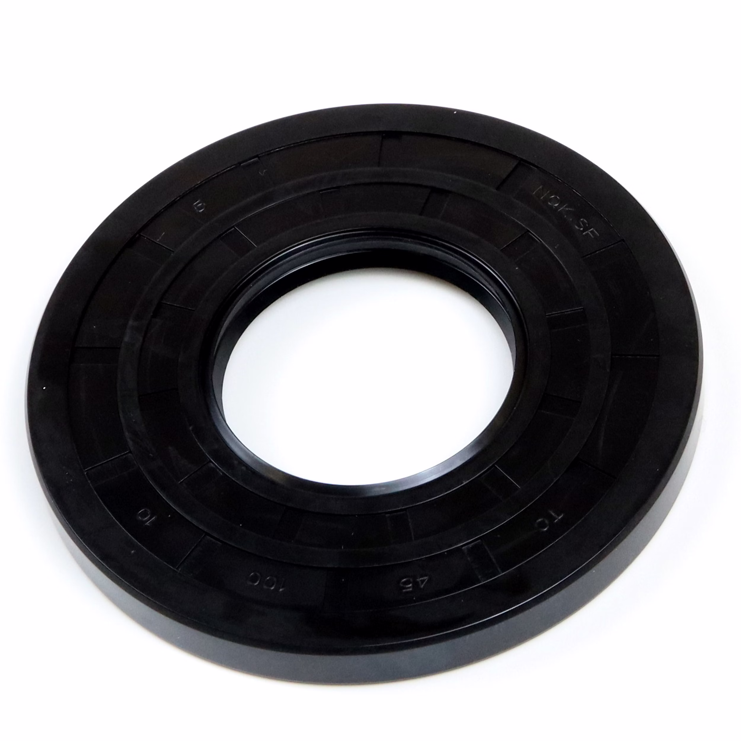 Sello de aceite 45x100x10mm NBR 70 DIN 3760 ISO 6194 PP040591 Retén NBR 70 DIN 3760 ISO 6194 45x100x10mm