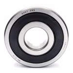 Deep groove ball bearing 6011 2RS 55x90x18mm DIN 625 ISO 15 PP010096 ball bearing radial bearing puller machine grease bearing deep groove ball bearing ball shaft sealing ring cover washer rubber steel cage housing tight loose din 625 table rolling bearing plain bearing clearance c3 c4 needle bearing needle roller and cage