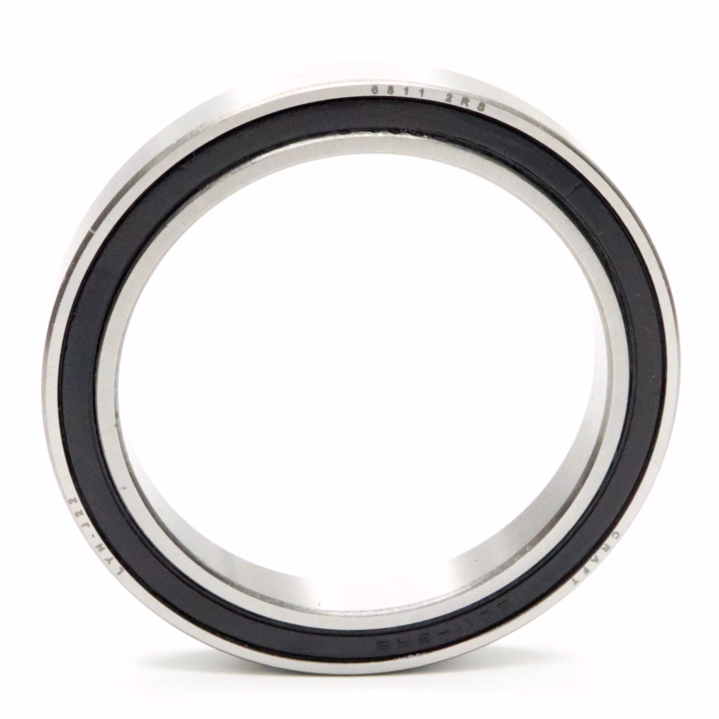 Deep groove ball bearing 6011 2RS 55x90x18mm DIN 625 ISO 15 PP010105 ball bearing radial bearing puller machine grease bearing deep groove ball bearing ball shaft sealing ring cover washer rubber steel cage housing tight loose din 625 table rolling bearing plain bearing clearance c3 c4 needle bearing needle roller and cage