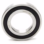 Cuscinetti a sfere a gola profonda 6011 2RS 55x90x18mm DIN 625 ISO 15 PP010138 cuscinetto a sfere cuscinetto radiale macchina estrattore cuscinetto a grasso cuscinetto a sfere albero a sfere anello di tenuta disco di copertura gabbia in acciaio gomma alloggiamento stretto sciolto din 625 tabella cuscinetto volvente cuscinetto a stris