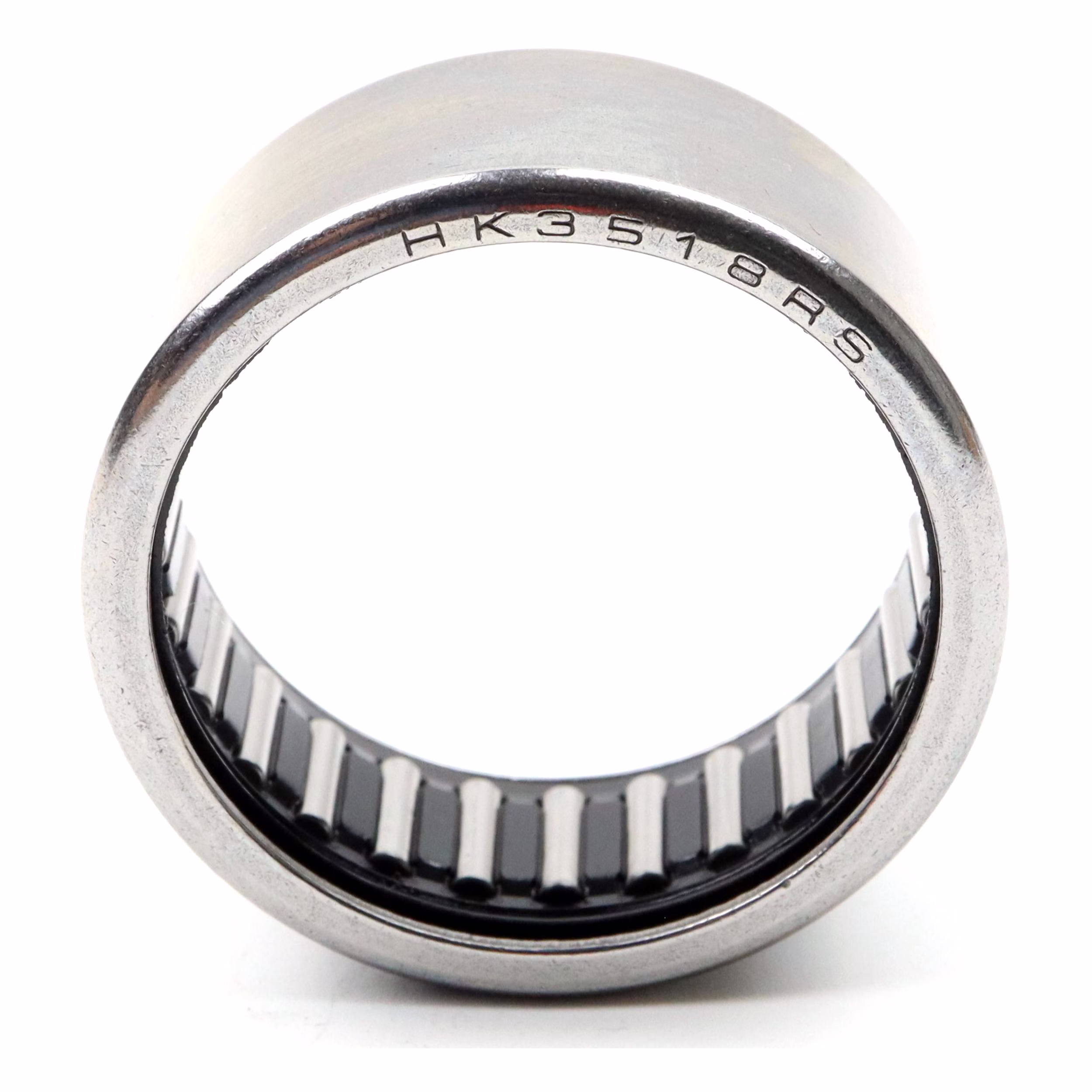 Drawn cup needle roller HK3518 2RS 35x43x18mm, high precision, high load capacity, low friction, durable needle roller bearing for automobiles, machines and mechanical devices PP060072 Needle roller sleeve HK3518 2RS 35x43x18mm DIN618 ISO 3245 Needle roller bearing buy online at partsandparts.com ✓ Large selection ✓ Low prices ✓ Express shipping Parts and Parts Needle roller sleeve HK3518 2RS 35x43x18mm, High precision, high load capacit