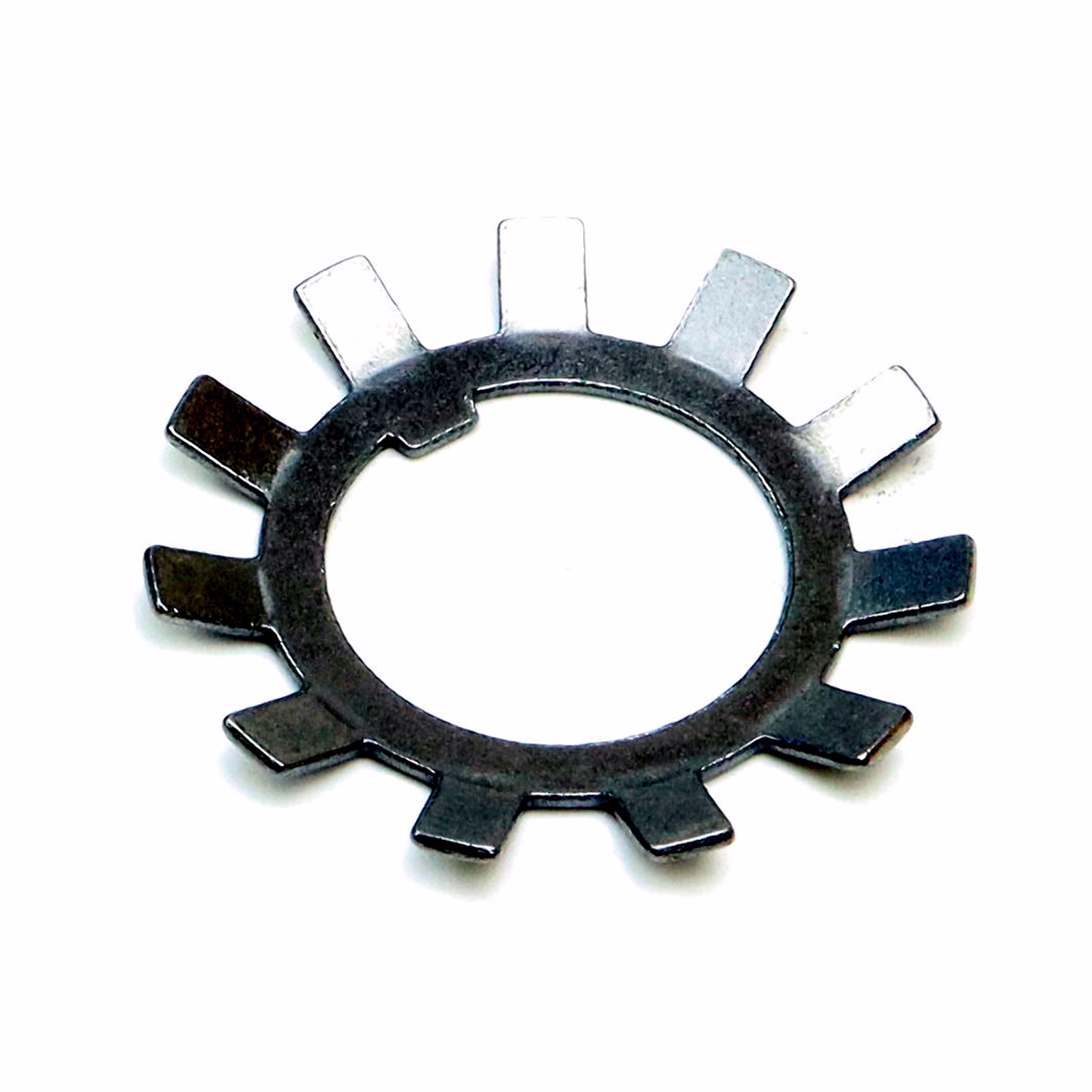Placa de cierre MB4 20x36x1mm según DIN 5406 PP180012 Las arandelas de seguridad según DIN 5406 son componentes especiales que se utilizan para asegurar tuercas de eje, en particular tuercas de seguridad según DIN 981 KM, y otros componentes en ejes.