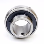 Cuscinetto radiale a sfere UC207-22 34,925x72x42,9mm PP200011 Il set di cuscinetti con anello interno allargato e viti di fissaggio è ideale per il montaggio su un albero in un cuscinetto di alloggiamento e può sopportare carichi elevati.