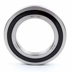 Deep groove ball bearing 16011 2RS 55x90x11mm DIN 625 ISO 15 PP010172 ball bearing radial bearing puller machine grease bearing deep groove ball bearing ball shaft sealing ring cover washer rubber steel cage housing tight loose din 625 table rolling bearing plain bearing clearance c3 c4 needle bearing needle roller and cage