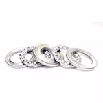 Axial deep groove ball bearings 52210 40x78x39 to DIN 711 PP170024 Axial deep groove ball bearings are pre-assembled units that can support high axial forces. They consist of various parts such as shaft washer, housing washer, ball and cage assembly and washer, which can be installed separately.