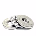Axial deep groove ball bearings 51200 10x26x11 to DIN 711 PP170031 Axial deep groove ball bearings are pre-assembled units that can support high axial forces. They consist of various parts such as shaft washer, housing washer, ball and cage assembly and washer, which can be installed separately.
