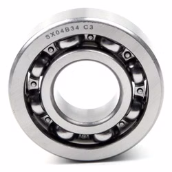Deep groove ball bearing SX04B34 c3, 22x52x14mm, DIN 625 ISO 15, high-speed radial bearing, low-friction, smooth-running, ideal for vehicle transmissions and industrial machinery PP010189 ball bearing radial bearing puller machine grease bearing deep groove ball bearing ball shaft sealing ring cover washer rubber steel cage housing tight loose din 625 table rolling bearing plain bearing clearance c3 c4 needle bearing needle roller and cage