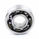 Cuscinetti a sfere a gola profonda 6301 15 mm 2RS 15x37x12mm DIN 625 ISO 15 PP010216 cuscinetto a sfere cuscinetto radiale macchina estrattore cuscinetto a grasso cuscinetto a sfere albero a sfere anello di tenuta rondella di copertura gabbia in gomma acciaio alloggiamento stretto sciolto din 625 tabella cuscinetto volvente cuscinetto a st