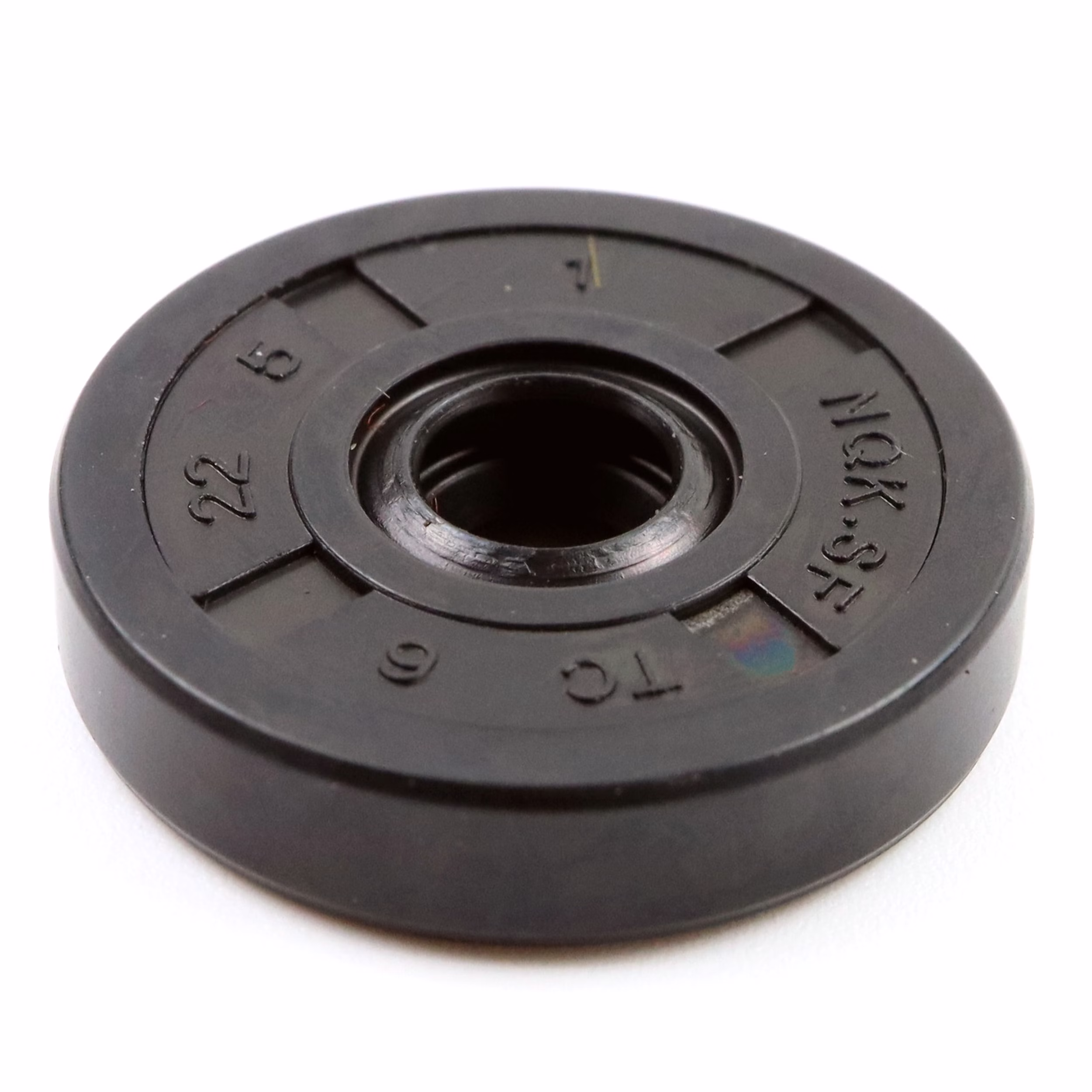 Sello de aceite 6x22x5mm NBR 70 DIN 3760 ISO 6194 PP041459 Retén NBR 70 DIN 3760 ISO 6194 6x22x5mm