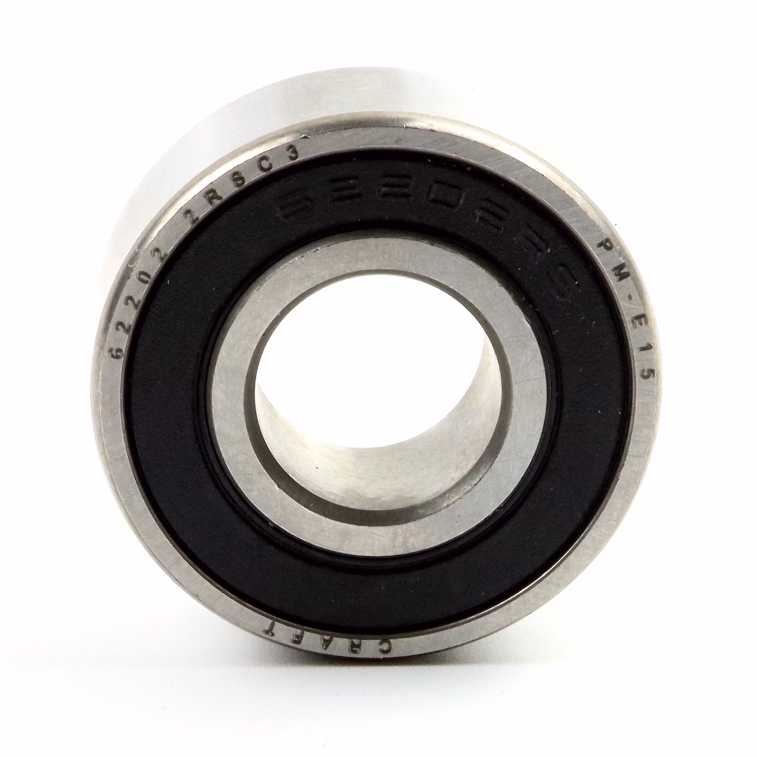 Deep groove ball bearing 62202 2RS 15x35x14mm DIN 625 ISO 15 PP010225 ball bearing radial bearing puller machine grease bearing deep groove ball bearing ball shaft sealing ring cover washer rubber steel cage housing tight loose din 625 table rolling bearing plain bearing clearance c3 c4 needle bearing needle roller and cage