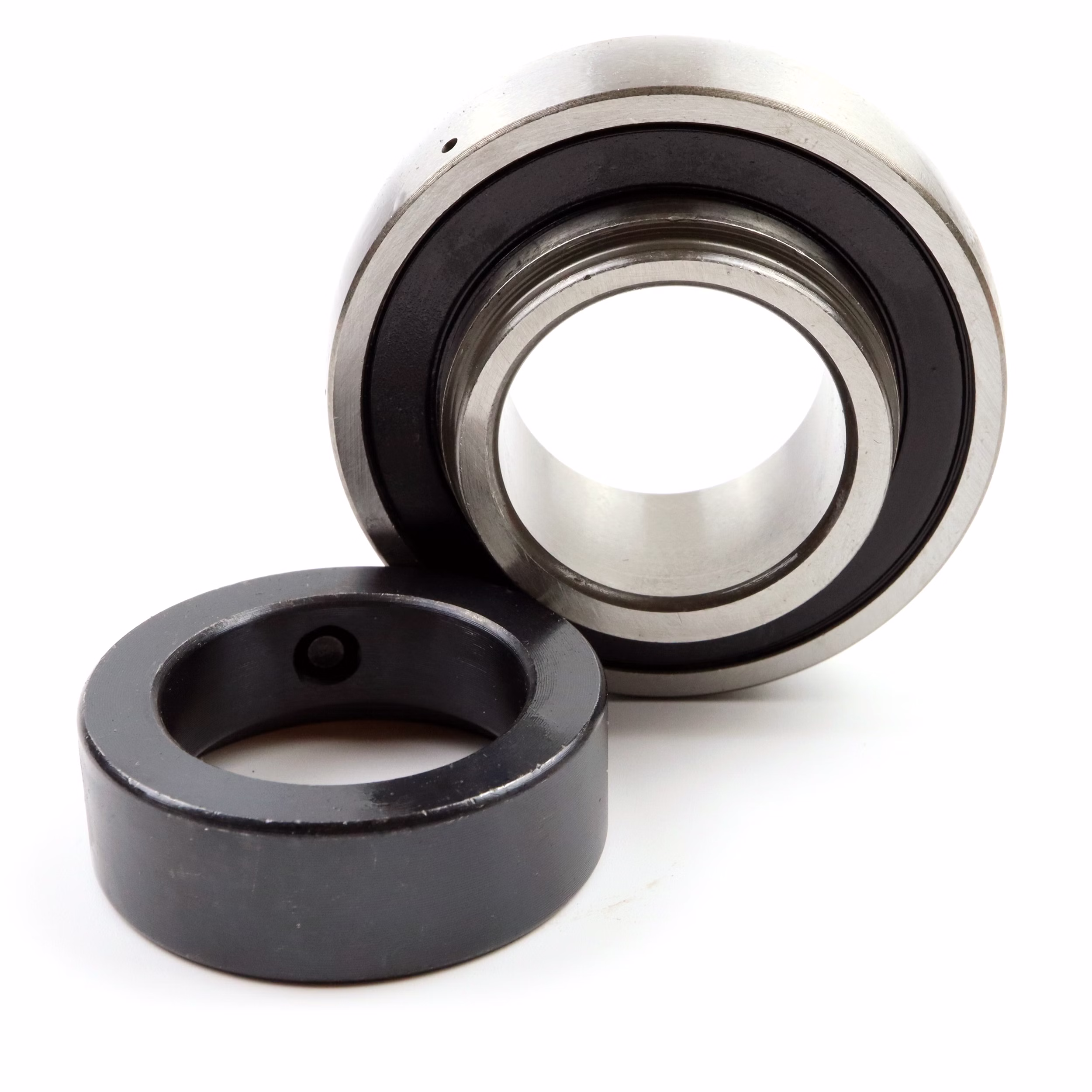 Rodamientos autoalineables SA207 35x72x38.9mm PP200022 El juego de rodamientos con anillo interior ensanchado y tornillos prisioneros es ideal para el montaje en un eje en un cojinete de alojamiento y puede soportar cargas elevadas.
