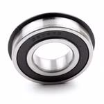 Cuscinetti a sfere a gola profonda 6206 NR 2RS 30x62x16mm DIN 625 ISO 15 PP010255 cuscinetto a sfere cuscinetto radiale macchina estrattore cuscinetto a grasso cuscinetto a sfere albero a sfere anello di tenuta disco di copertura gabbia in acciaio gomma alloggiamento stretto sciolto din 625 tabella cuscinetto volvente cuscinetto a stris