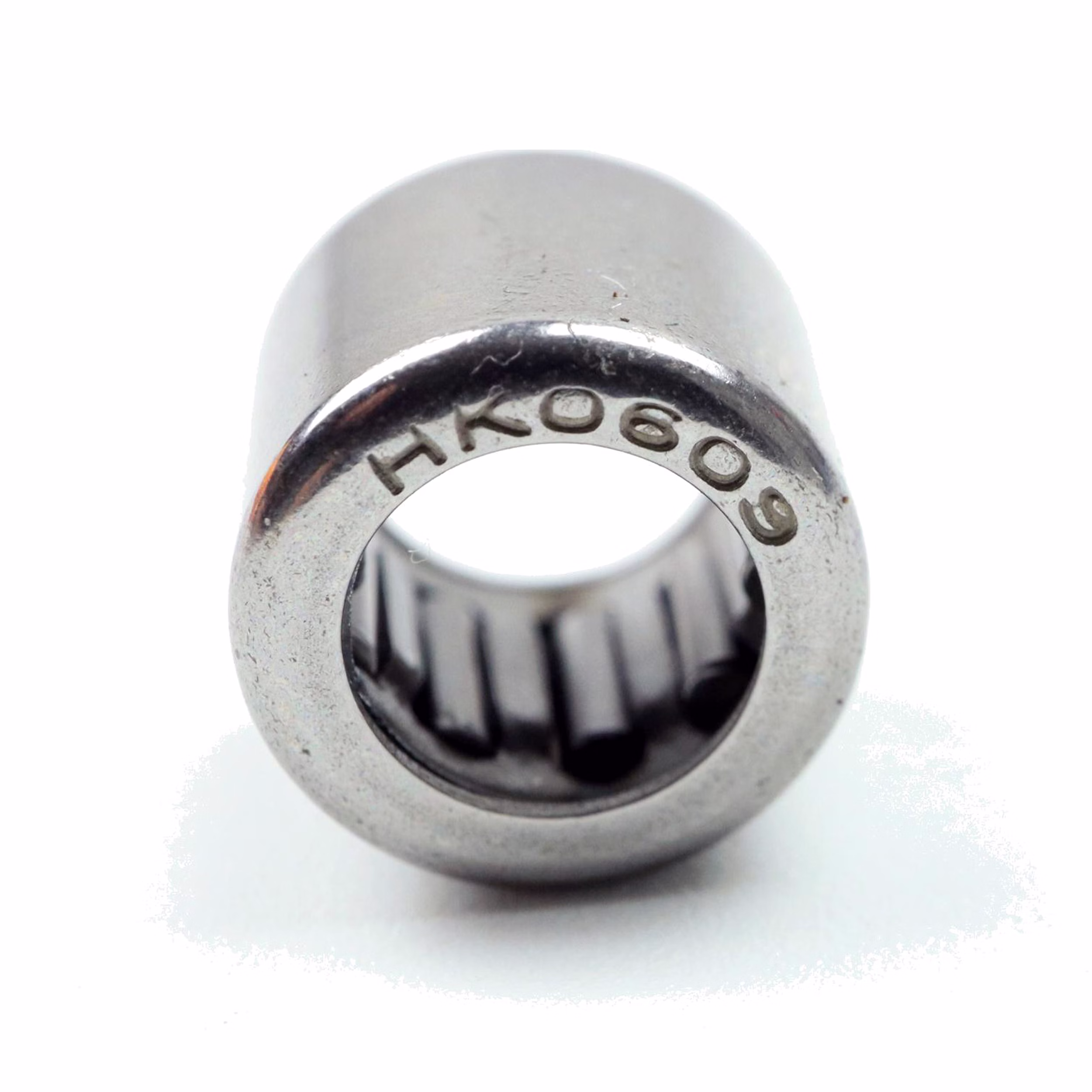 Drawn cup needle roller HK0609 6x10x9mm, high precision, high load capacity, low friction, durable needle roller bearing for automobiles, machines and mechanical devices PP060088 Needle roller sleeve HK0609 6x10x9mm DIN618 ISO 3245 Needle roller bearing buy online at partsandparts.com ✓ Large selection ✓ Low prices ✓ Express shipping Parts and Parts Needle roller sleeve HK0609 6x10x9mm, High precision, high load capacity, low frict