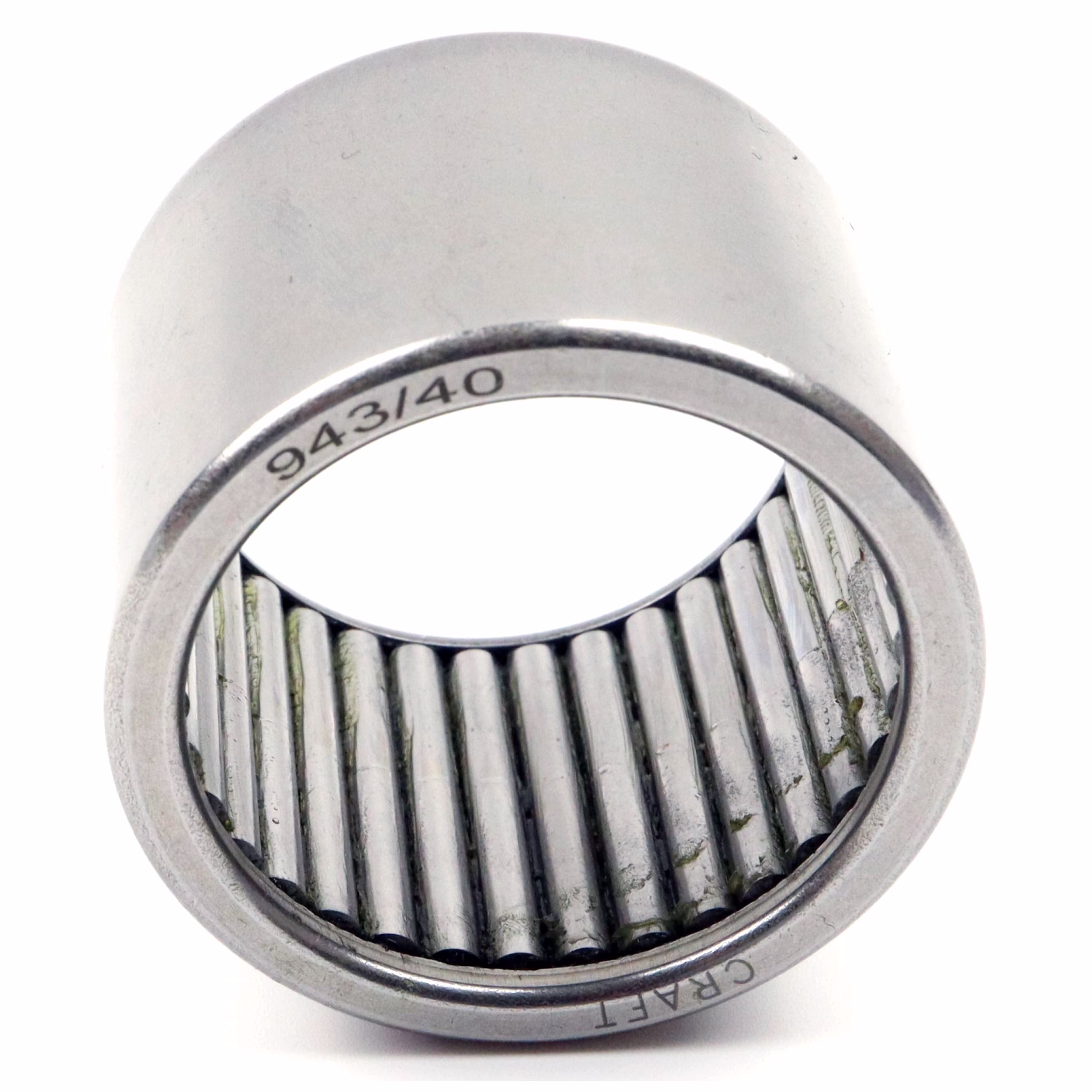 Drawn cup needle roller 943/40 40x50x38mm, high precision, high load capacity, low friction, durable needle roller bearing for automobiles, machines and mechanical devices PP060091 Needle roller sleeve 943/40 40x50x38mm DIN618 ISO 3245 Needle roller bearing buy online at partsandparts.com ✓ Large selection ✓ Low prices ✓ Express shipping Parts and Parts Needle roller sleeve 943/40 40x50x38mm, High precision, high load capacity, low f