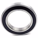 Deep groove ball bearing 6018 2RS, 90x140x24mm, DIN 625 ISO 15, high-speed radial bearing, low-friction, smooth-running, ideal for vehicle transmissions and industrial machinery PP010262 ball bearing radial bearing puller machine grease bearing deep groove ball bearing ball shaft sealing ring cover washer rubber steel cage housing tight loose din 625 table rolling bearing plain bearing clearance c3 c4 needle bearing needle roller and cage