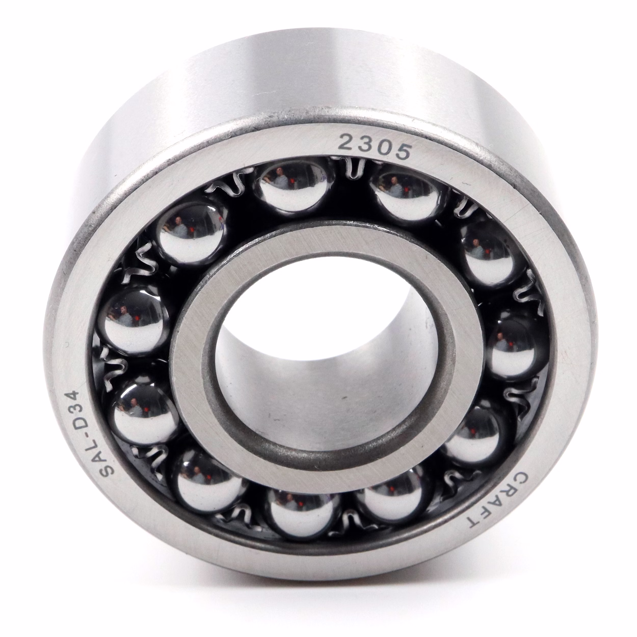 Cuscinetti a sfere autoallineanti 2305 c3 25x62x24mm, DIN 630, elevata capacità di carico, cuscinetti a sfere autoallineanti di lunga durata, basso attrito, ideali per sistemi di trasporto, motori industriali PP160026 Scoprite i cuscinetti a sfere autoallineanti Parts and Parts, progettati per carichi elevati e movimenti fluidi. Questi cuscinetti durevoli e auto-rientranti sono ideali per i sistemi di trasporto, i motori industriali e le macchine tessili e per la carta.