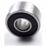 Cuscinetto a sfere a gola profonda 693 2RS, 3x8x4mm, DIN 625 ISO 15, cuscinetto radiale ad alta velocità, a basso attrito, scorrevole, ideale per trasmissioni di veicoli e macchinari industriali PP010296 cuscinetto a sfere cuscinetto radiale macchina estrattore cuscinetto a grasso cuscinetto a sfere albero a sfere anello di tenuta disco di copertura gabbia in acciaio gomma alloggiamento stretto sciolto din 625 tabella cuscinetto volvente cuscinetto a stris