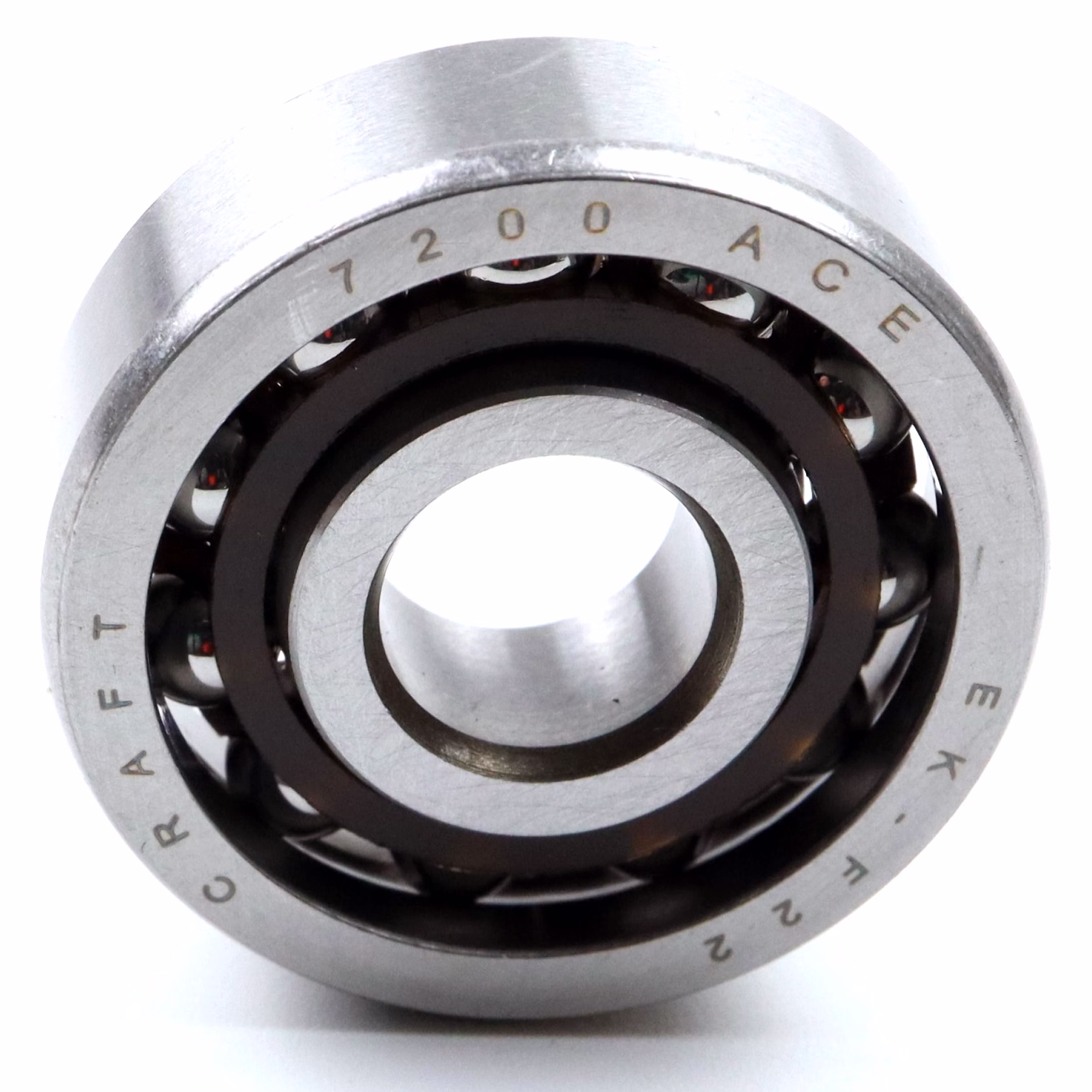 Rodamiento de bolas de contacto angular 7200 ACE 10x30x9mm, DIN 628, doble hilera, baja fricción, rodamiento sellado para cargas radiales y axiales, ideal para aplicaciones industriales y de automoción. PP100117 Descubra el rodamiento de bolas de contacto angular 3205 2RS de Parts and Parts, un rodamiento de doble hilera de alto rendimiento diseñado para una rotación suave y máxima durabilidad. Ideal para máquinas CNC, motores eléctricos, bombas de agua y más, ofr