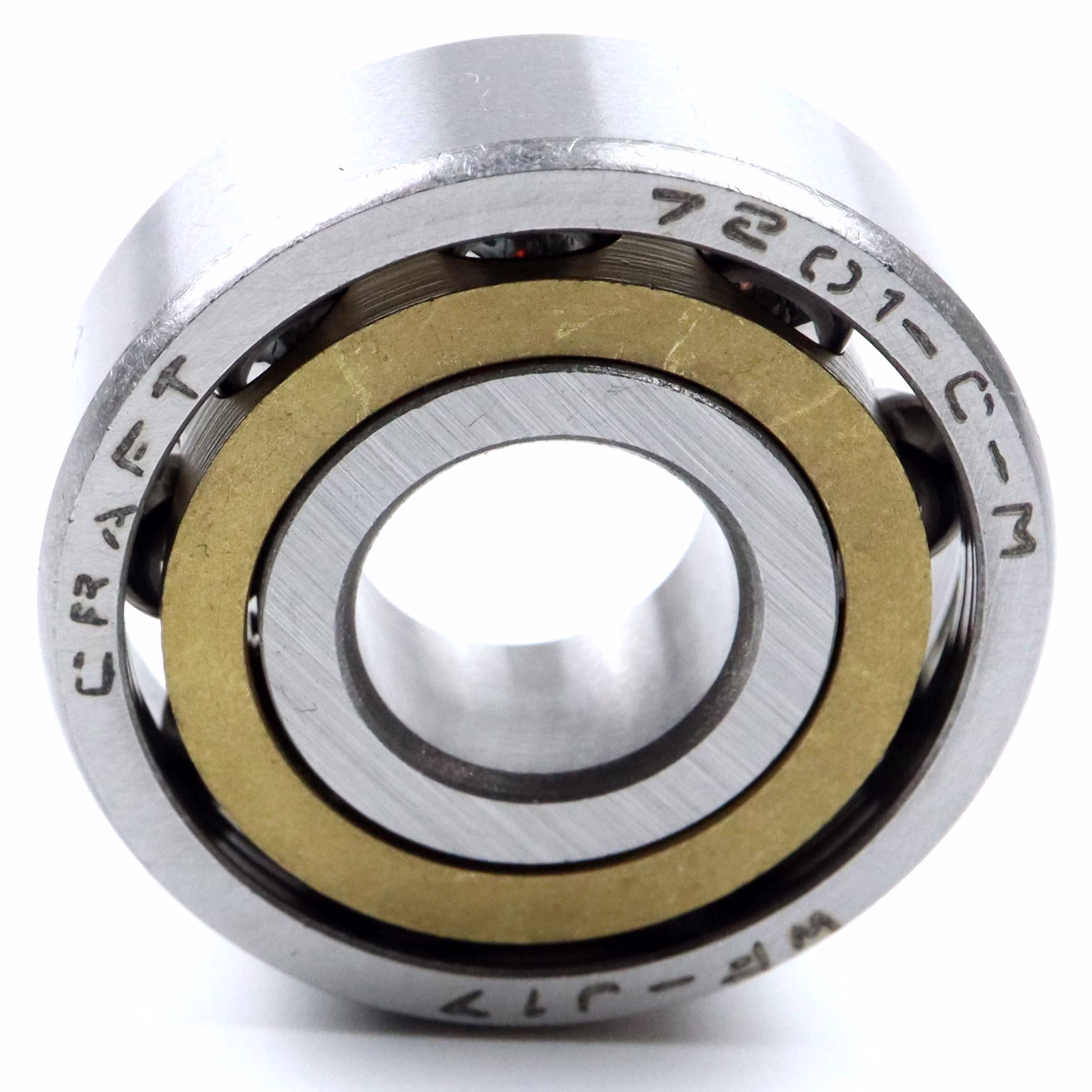 Cuscinetto a sfere a contatto obliquo 7201 CM 12x32x10mm, DIN 628, a due corone, a basso attrito, sigillato per carichi radiali e assiali, ideale per applicazioni industriali e automotive PP100118 Scoprite il cuscinetto a sfere a contatto obliquo 3205 2RS di Parts and Parts, un cuscinetto a doppia fila ad alte prestazioni progettato per garantire una rotazione fluida e la massima durata. Ideale per macchine CNC, motori elettrici, pompe dell'acqua e