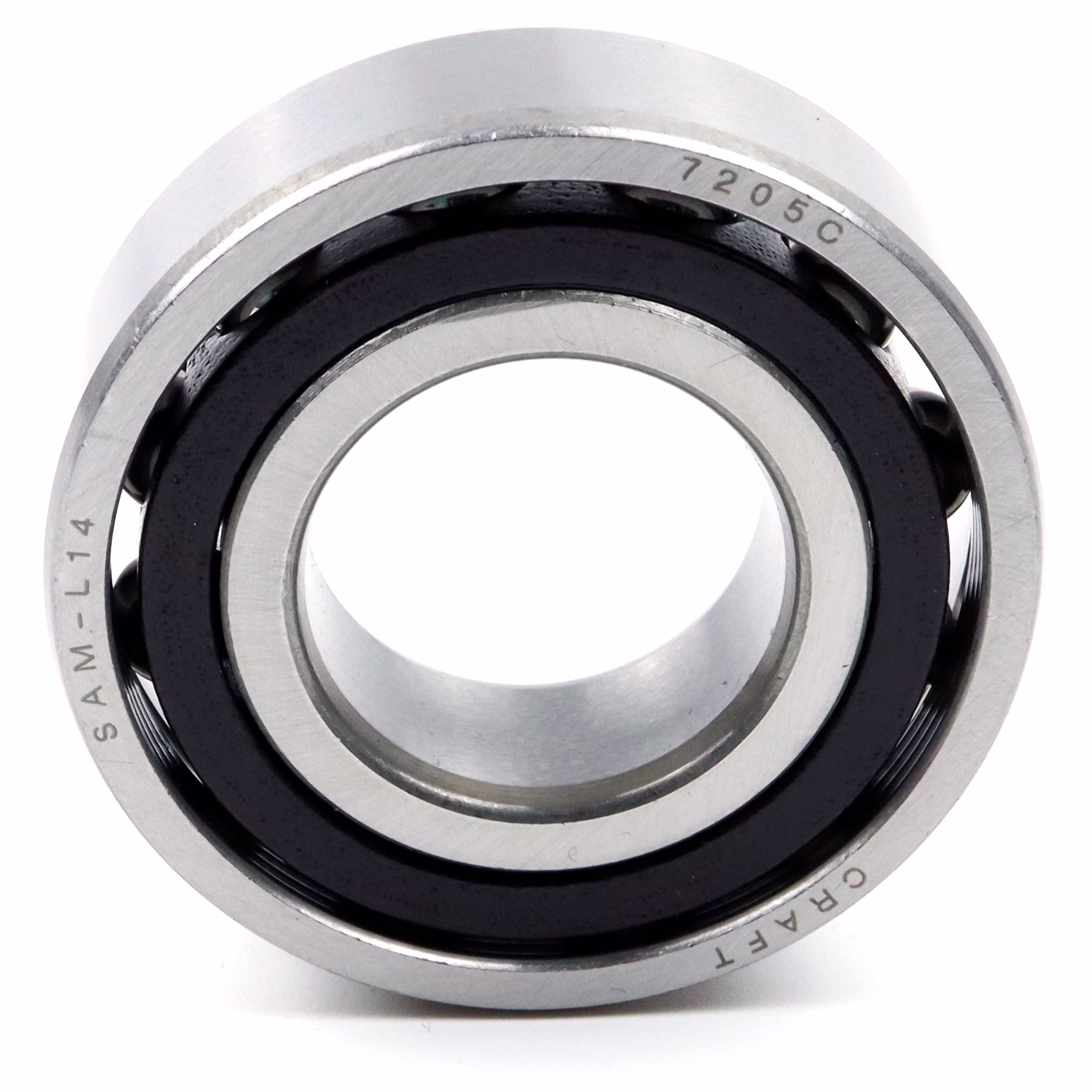 Cuscinetto a sfere a contatto obliquo 7205 C 25x52x15mm, DIN 628, a due corone, a basso attrito, sigillato per carichi radiali e assiali, ideale per applicazioni industriali e automotive PP100128 Scoprite il cuscinetto a sfere a contatto obliquo 3205 2RS di Parts and Parts, un cuscinetto a doppia fila ad alte prestazioni progettato per garantire una rotazione fluida e la massima durata. Ideale per macchine CNC, motori elettrici, pompe dell'acqua e
