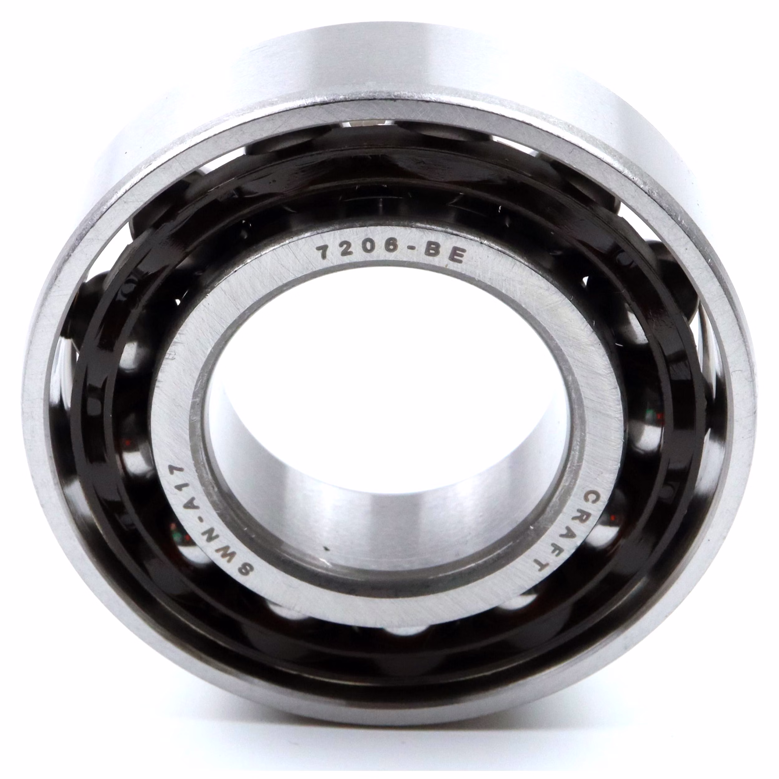 Cuscinetto a sfere a contatto obliquo 7206 ESSERE 30x62x16mm, DIN 628, a due corone, a basso attrito, sigillato per carichi radiali e assiali, ideale per applicazioni industriali e automotive PP100135 Scoprite il cuscinetto a sfere a contatto obliquo 3205 2RS di Parts and Parts, un cuscinetto a doppia fila ad alte prestazioni progettato per garantire una rotazione fluida e la massima durata. Ideale per macchine CNC, motori elettrici, pompe dell'acqua e