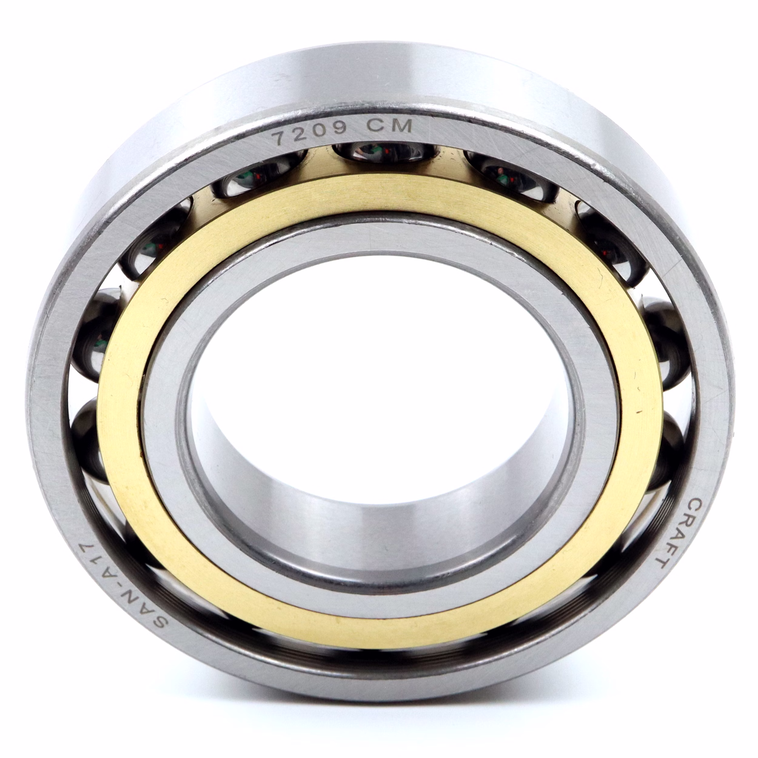Cuscinetto a sfere a contatto obliquo 7209 CM 45x85x19mm, DIN 628, a due corone, a basso attrito, sigillato per carichi radiali e assiali, ideale per applicazioni industriali e automotive PP100147 Scoprite il cuscinetto a sfere a contatto obliquo 3205 2RS di Parts and Parts, un cuscinetto a doppia fila ad alte prestazioni progettato per garantire una rotazione fluida e la massima durata. Ideale per macchine CNC, motori elettrici, pompe dell'acqua e