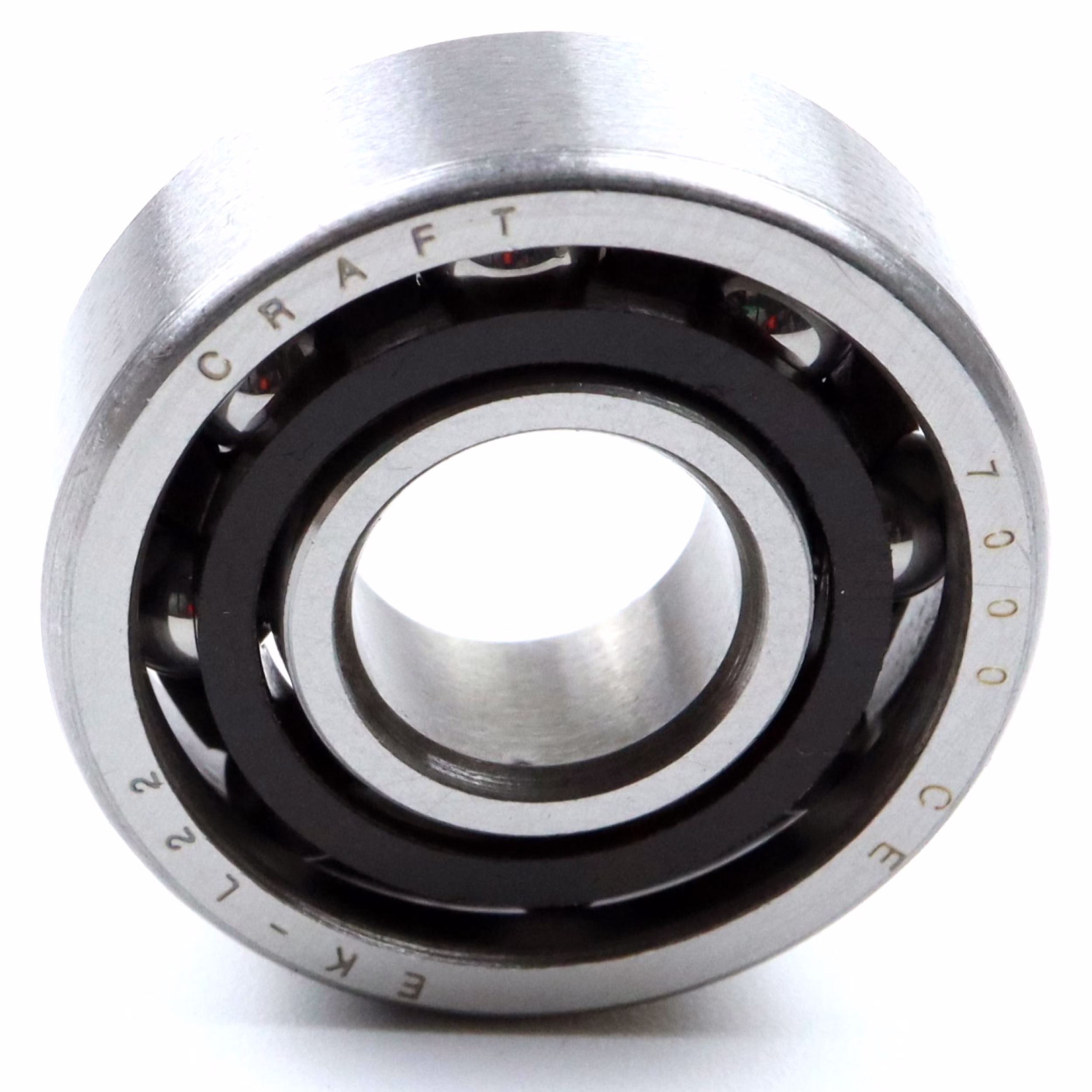 Cuscinetto a sfere a contatto obliquo 7000 CE 10x26x8mm, DIN 628, a due corone, a basso attrito, sigillato per carichi radiali e assiali, ideale per applicazioni industriali e automotive PP100152 Scoprite il cuscinetto a sfere a contatto obliquo 3205 2RS di Parts and Parts, un cuscinetto a doppia fila ad alte prestazioni progettato per garantire una rotazione fluida e la massima durata. Ideale per macchine CNC, motori elettrici, pompe dell'acqua e