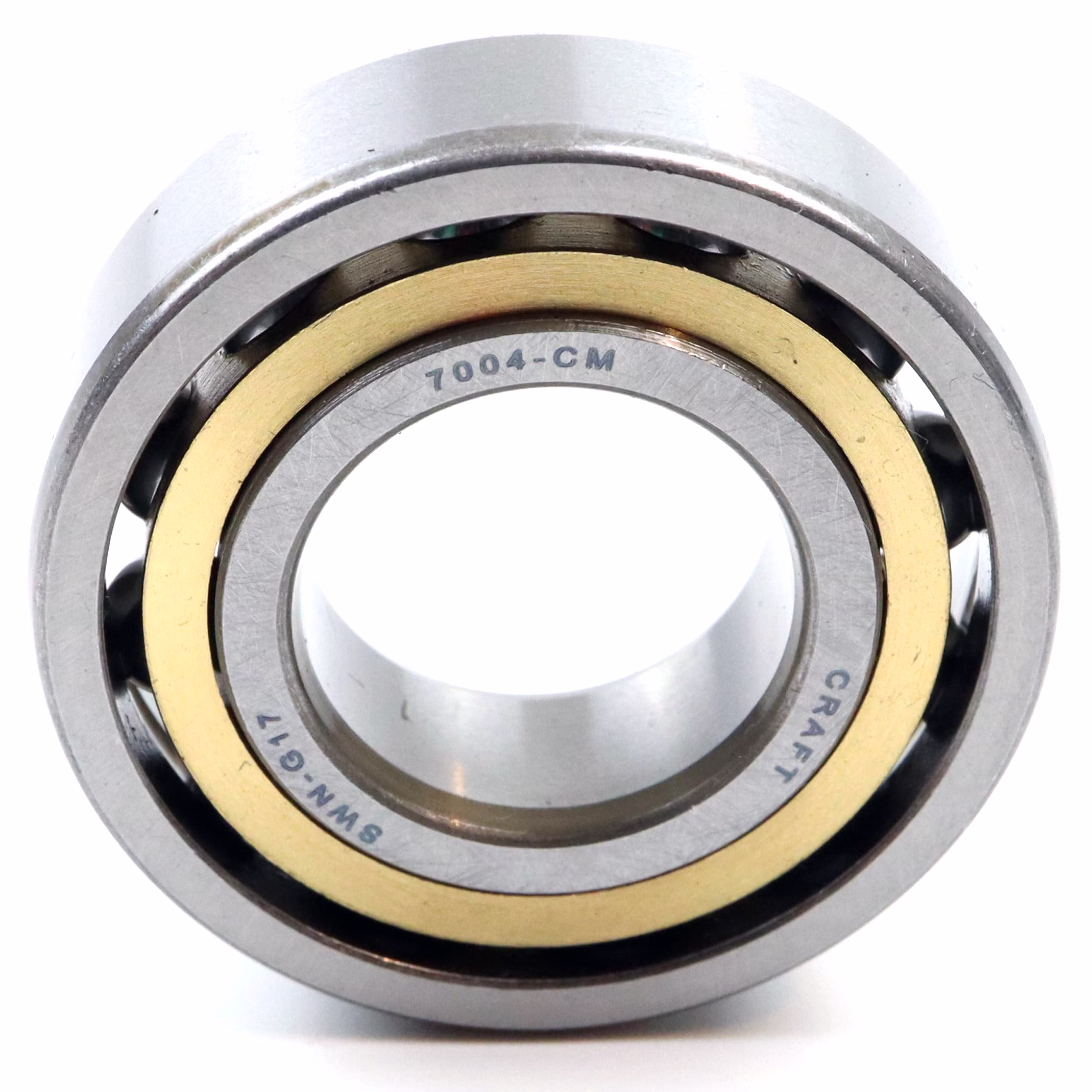 Cuscinetto a sfere a contatto obliquo 7004 CM 20x42x12mm, DIN 628, a due corone, a basso attrito, sigillato per carichi radiali e assiali, ideale per applicazioni industriali e automotive PP100157 Scoprite il cuscinetto a sfere a contatto obliquo 3205 2RS di Parts and Parts, un cuscinetto a doppia fila ad alte prestazioni progettato per garantire una rotazione fluida e la massima durata. Ideale per macchine CNC, motori elettrici, pompe dell'acqua e