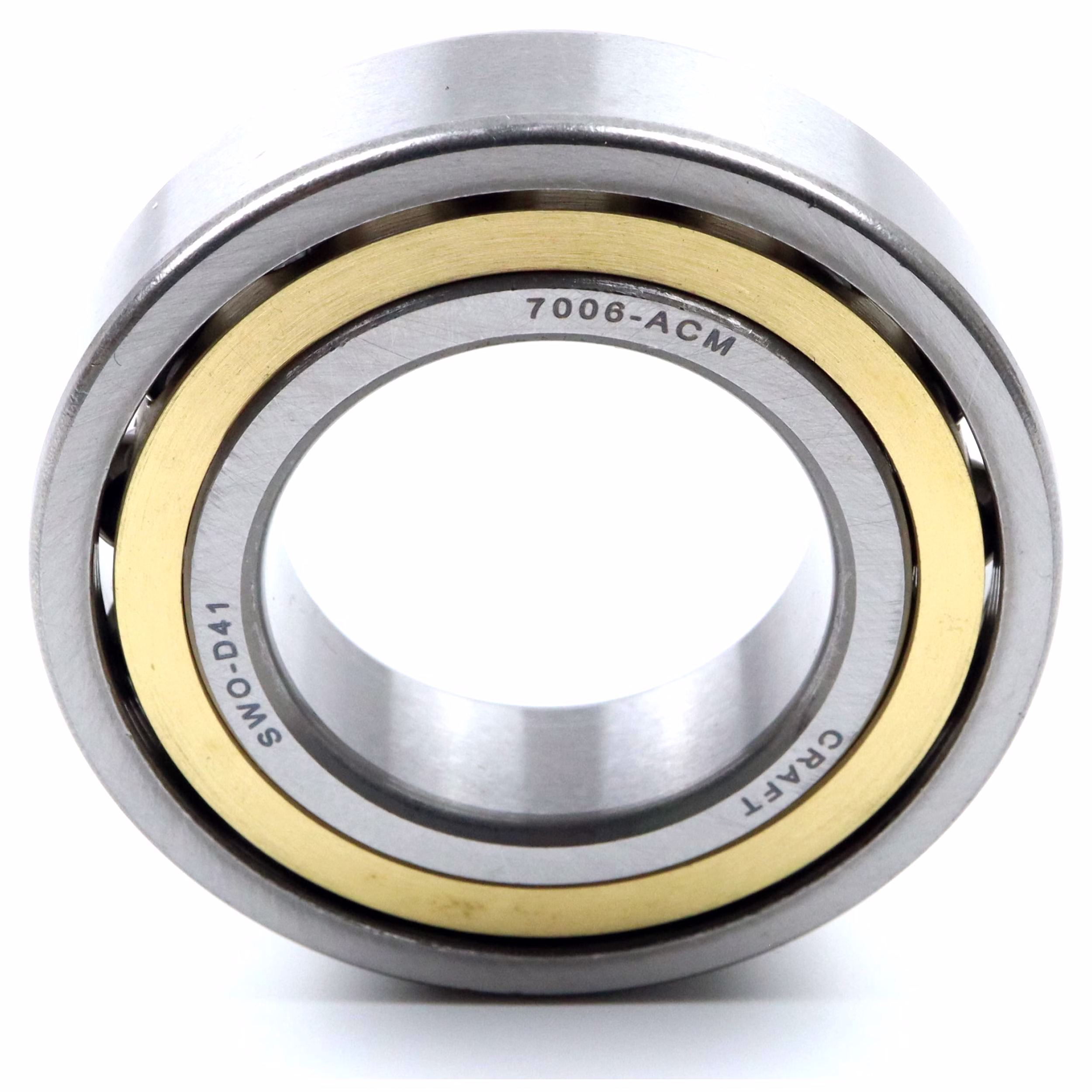 Rodamiento de bolas de contacto angular 7006 ACM 30x55x13mm, DIN 628, doble hilera, baja fricción, rodamiento sellado para cargas radiales y axiales, ideal para aplicaciones industriales y de automoción. PP100160 Descubra el rodamiento de bolas de contacto angular 3205 2RS de Parts and Parts, un rodamiento de doble hilera de alto rendimiento diseñado para una rotación suave y máxima durabilidad. Ideal para máquinas CNC, motores eléctricos, bombas de agua y más, ofr